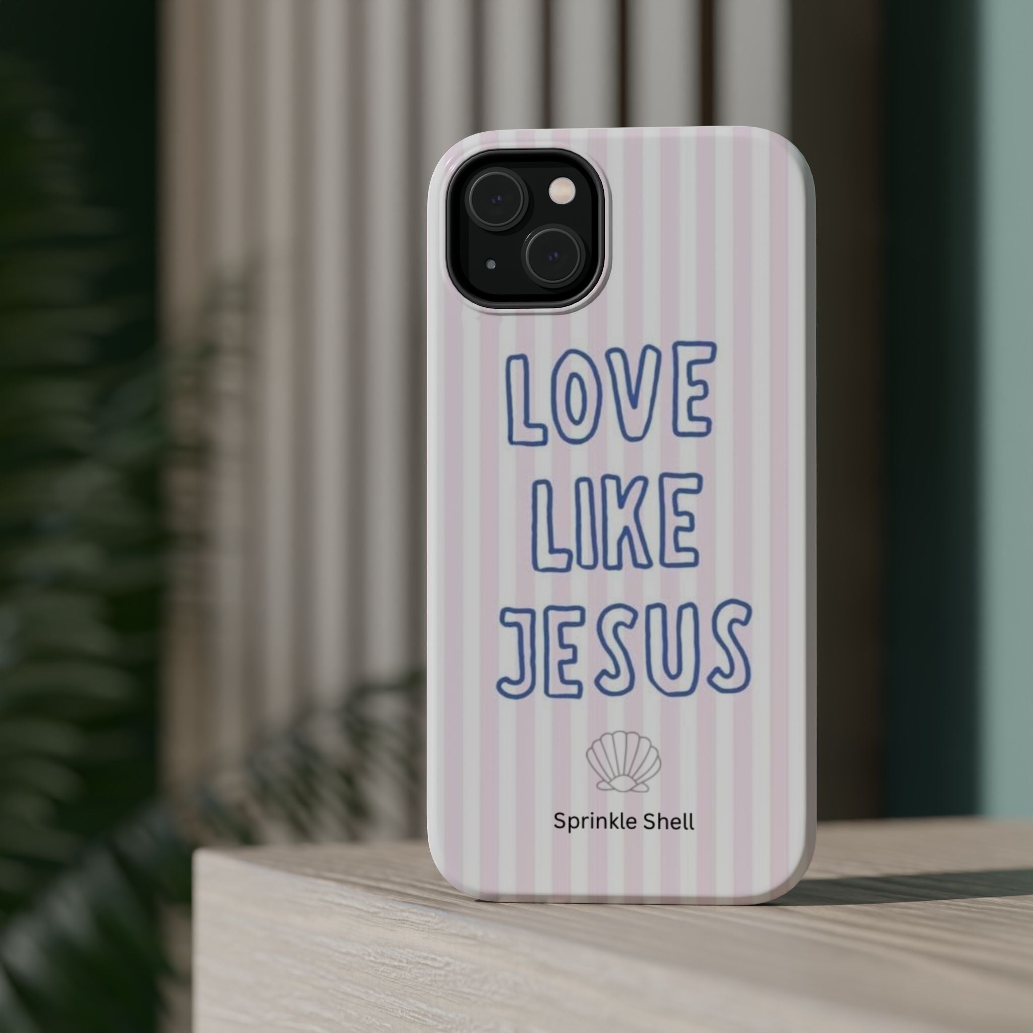 MagSafe Love Like Jesus iphone case