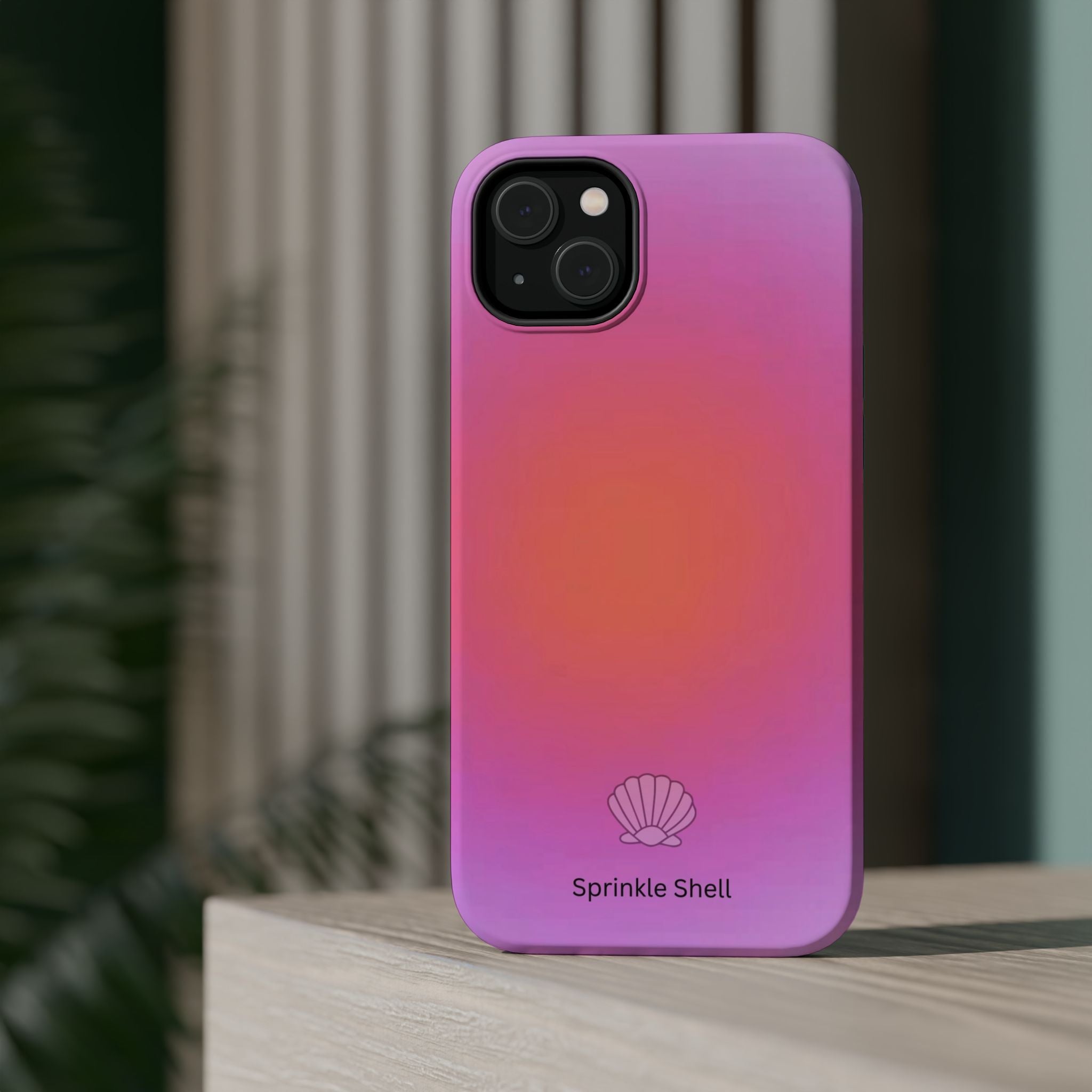 MagSafe sunset aura case