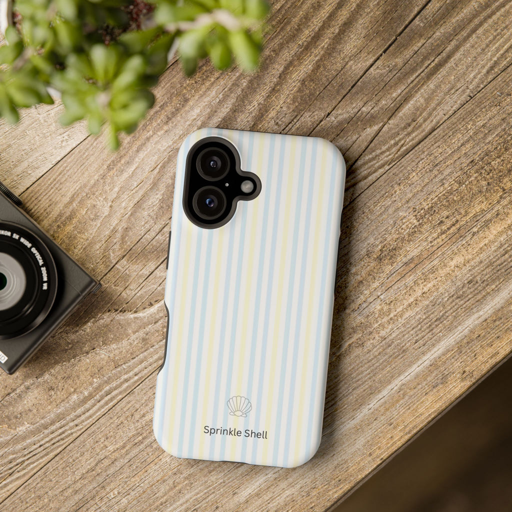 MagSafe Light Yellow And Blue Iphone Case