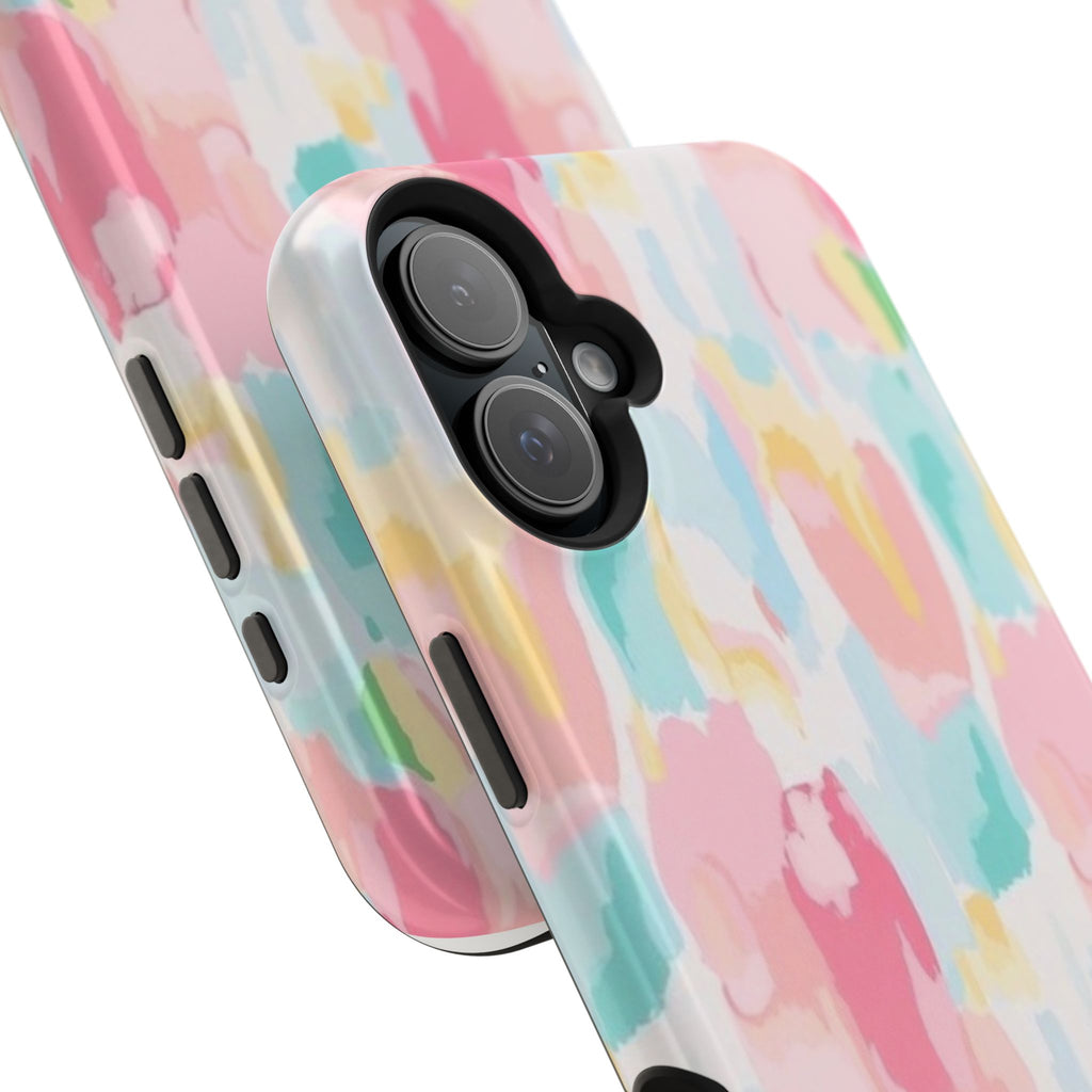 MagSafe cute colorful paint case