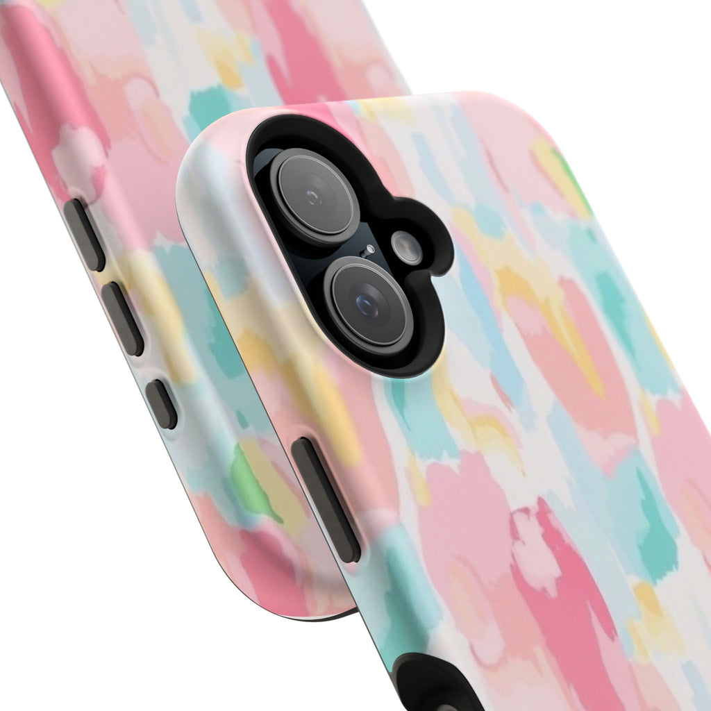 MagSafe cute colorful paint case
