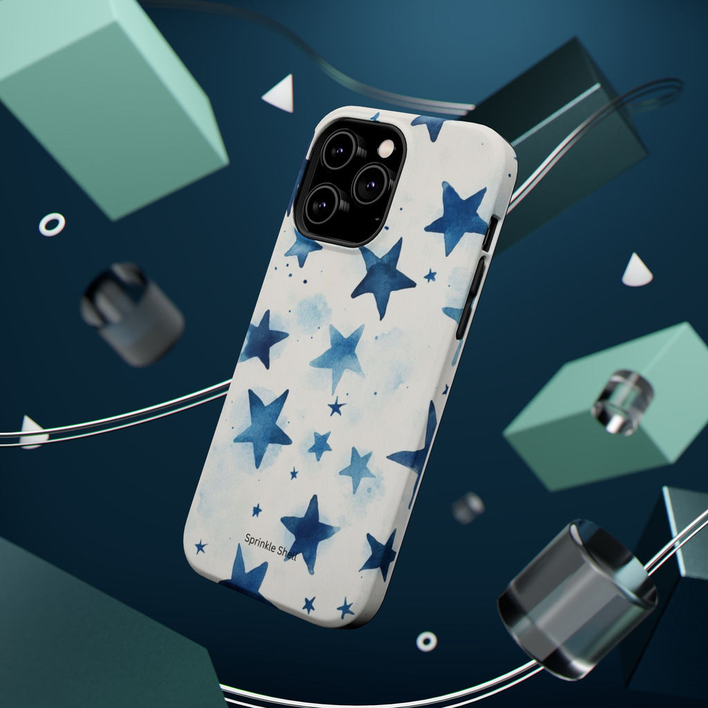 MagSafe Blue Stars iPhone Case