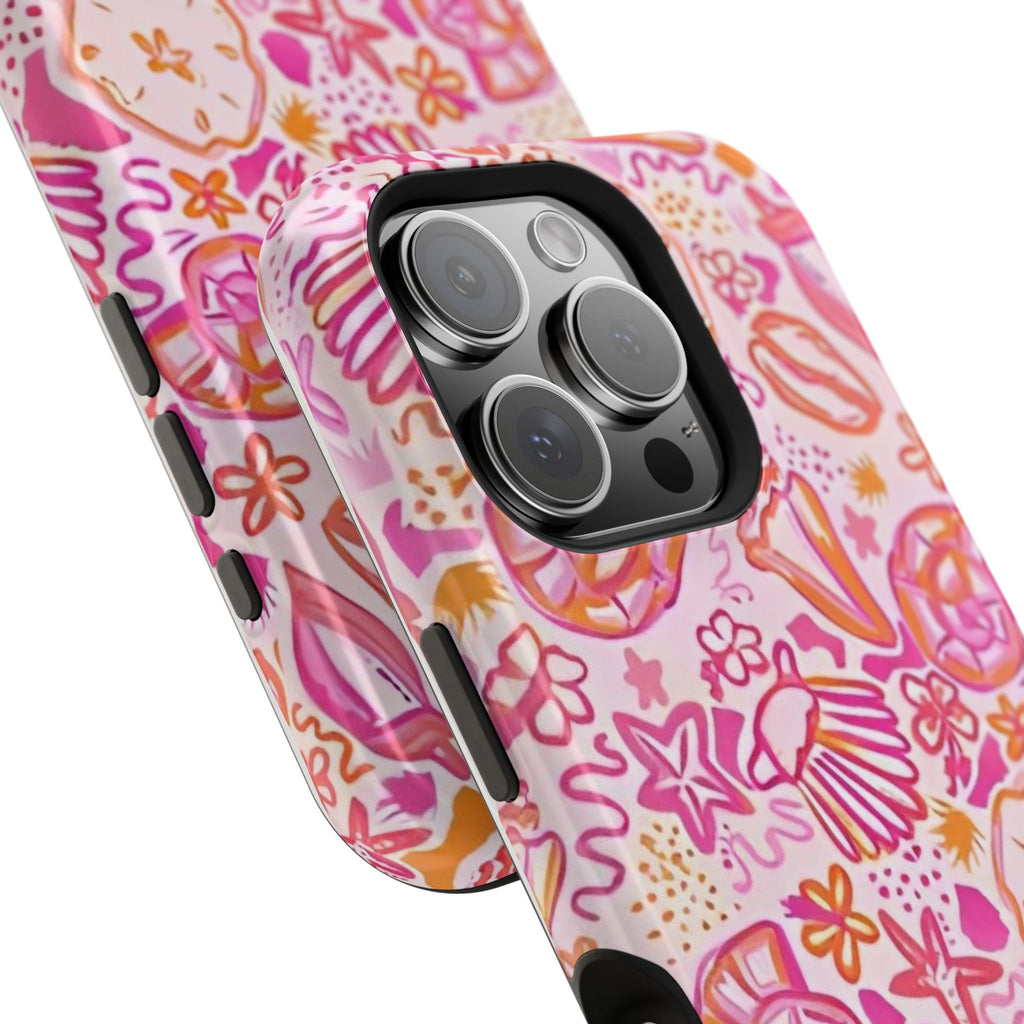 MagSafe Pink Clutter Iphone Case