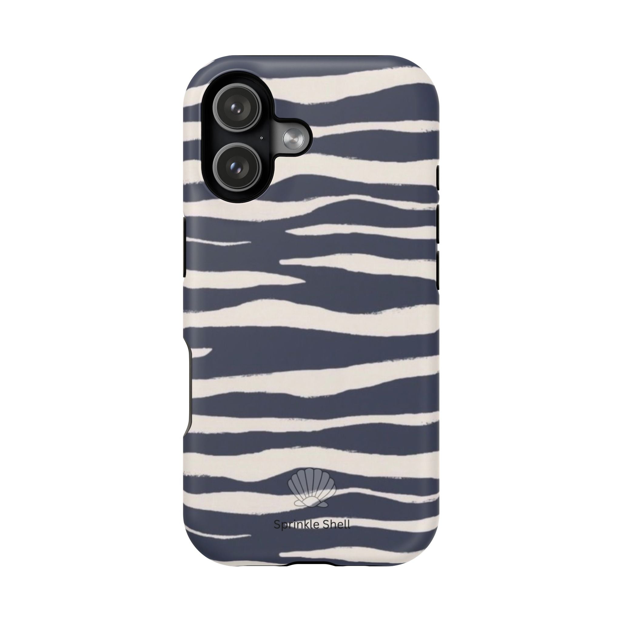 MagSafe Blue zebra print case