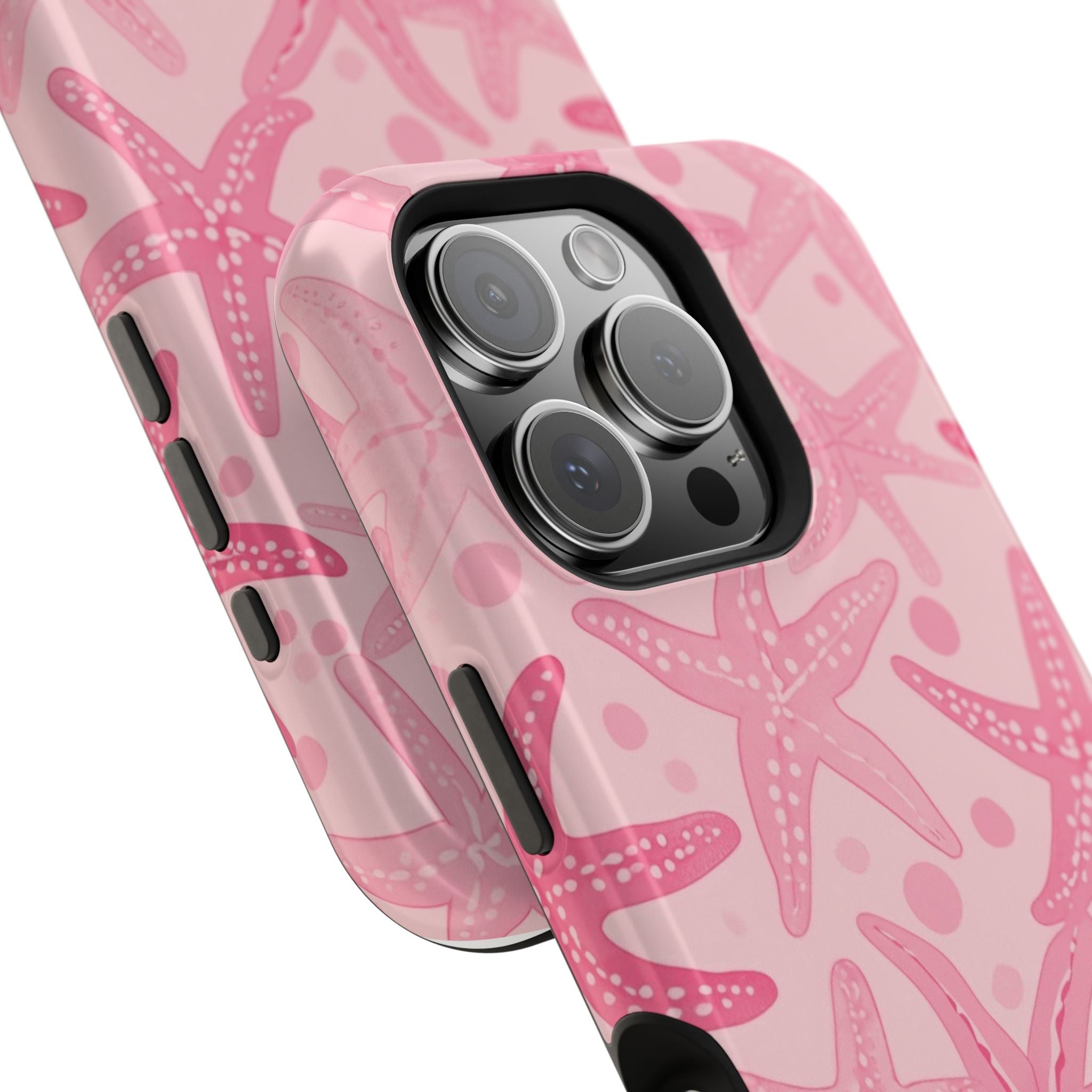 MagSafe Pink Starfish Iphone Case