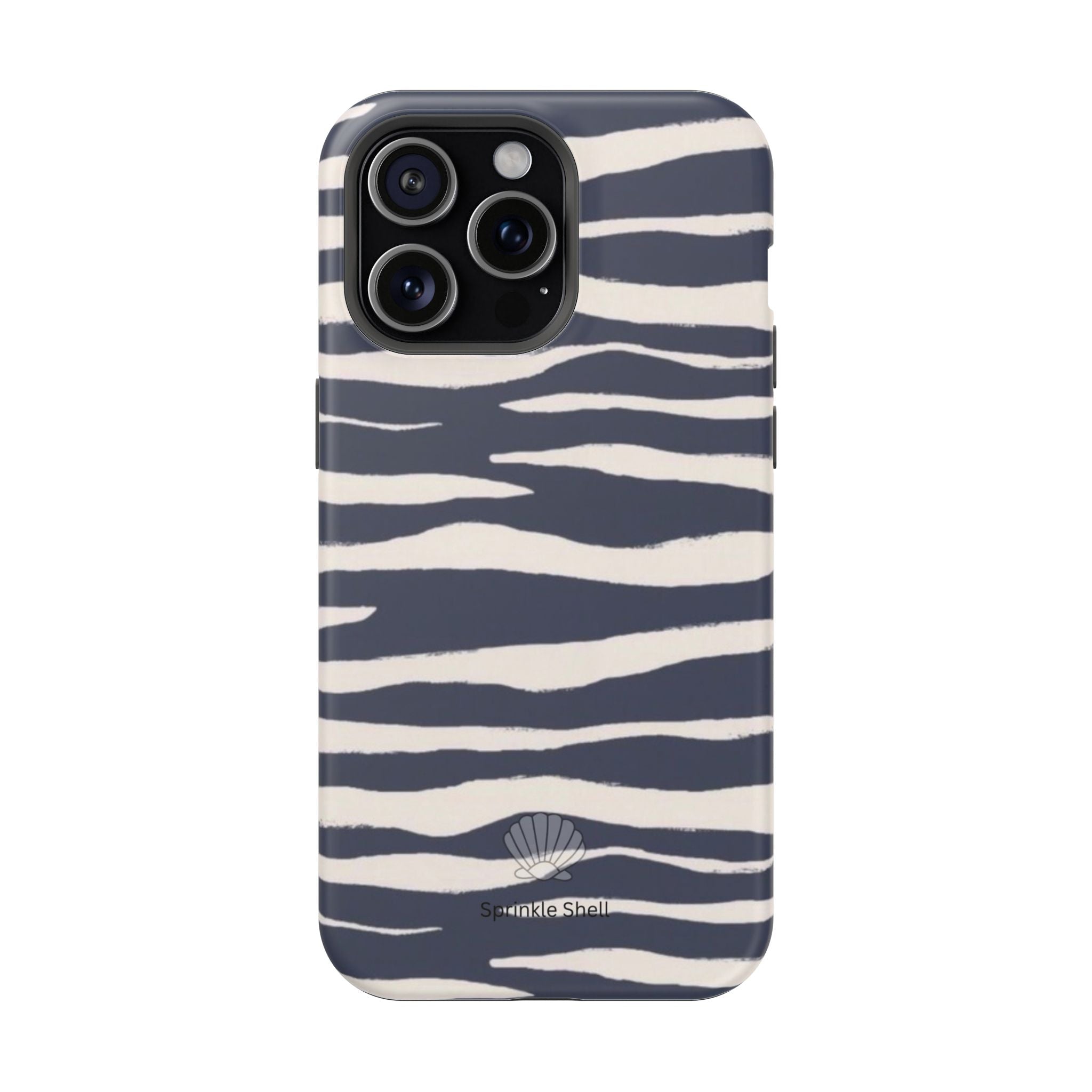MagSafe Blue zebra print case