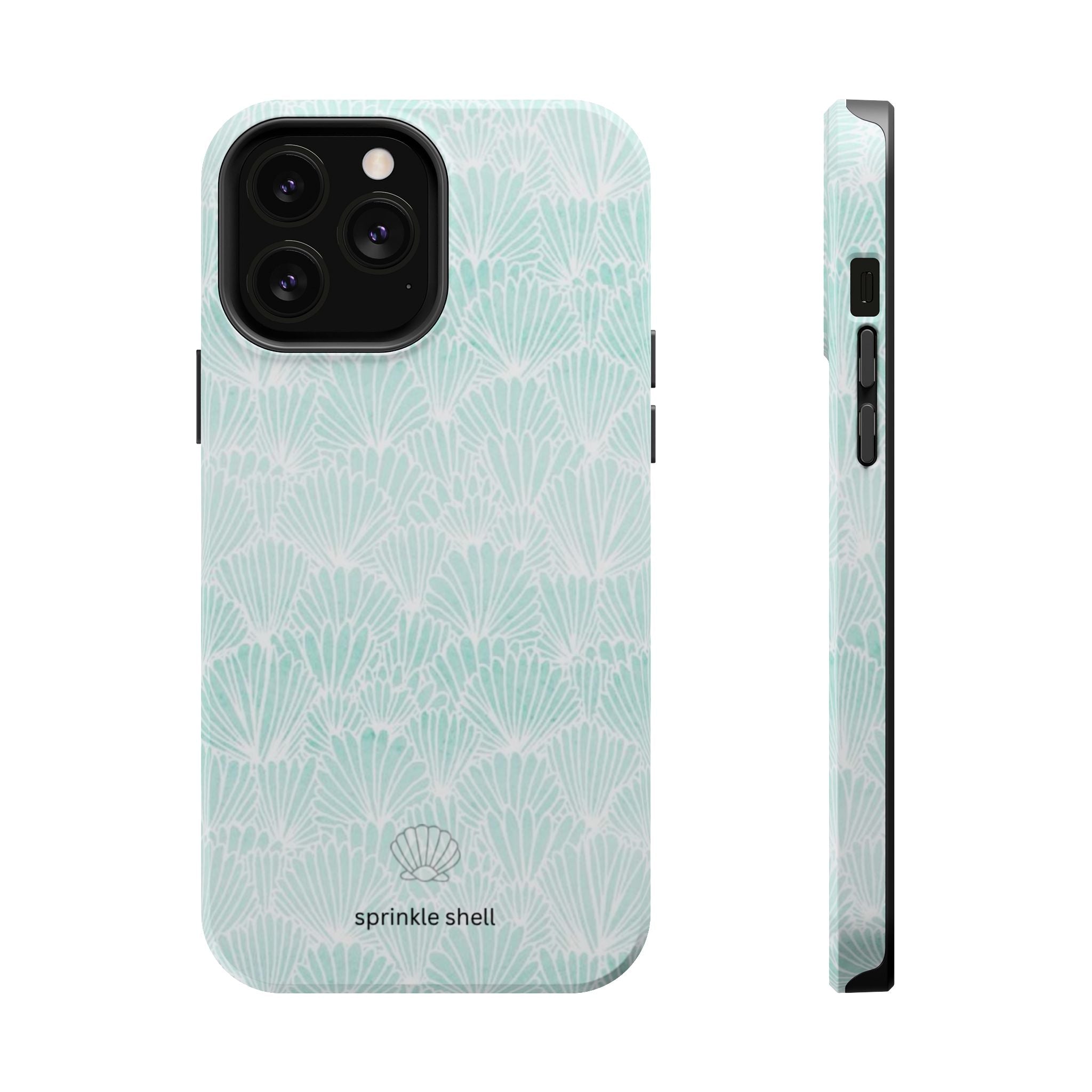 MagSafe Teal Shell Iphone case