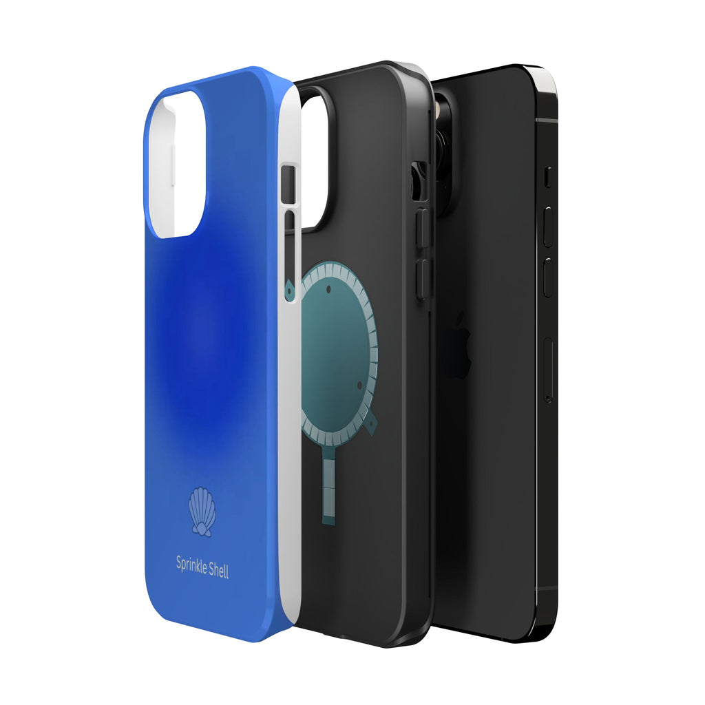 MagSafe blue aura case