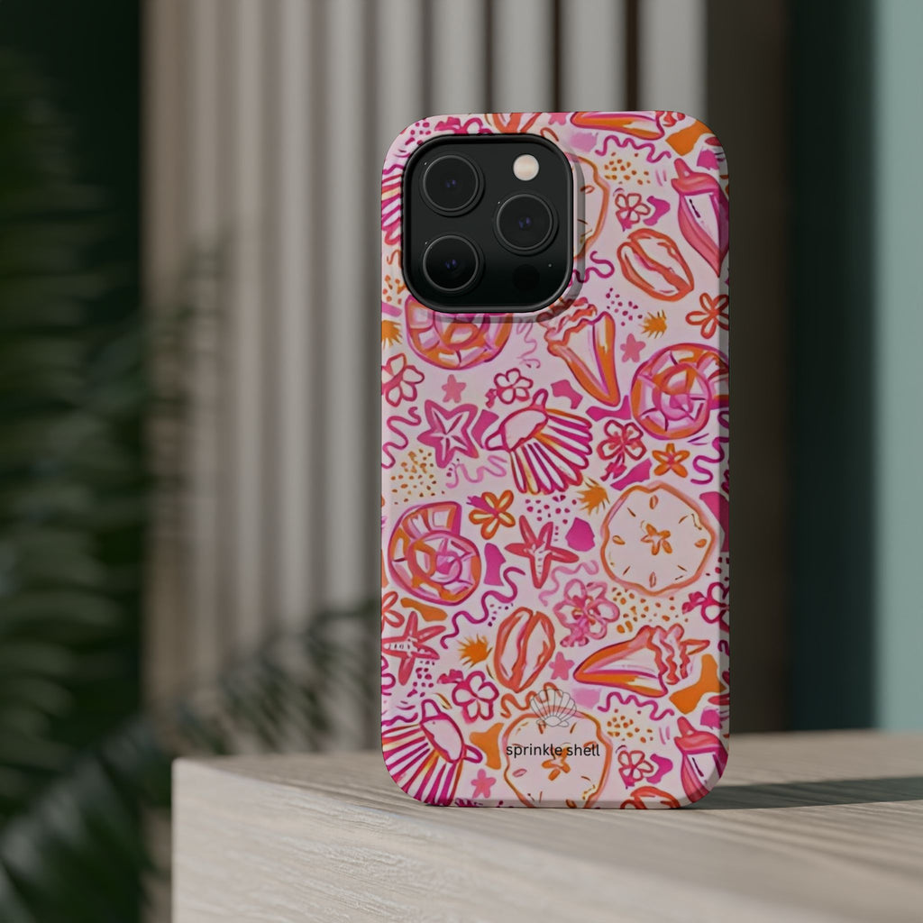 MagSafe Pink Clutter Iphone Case
