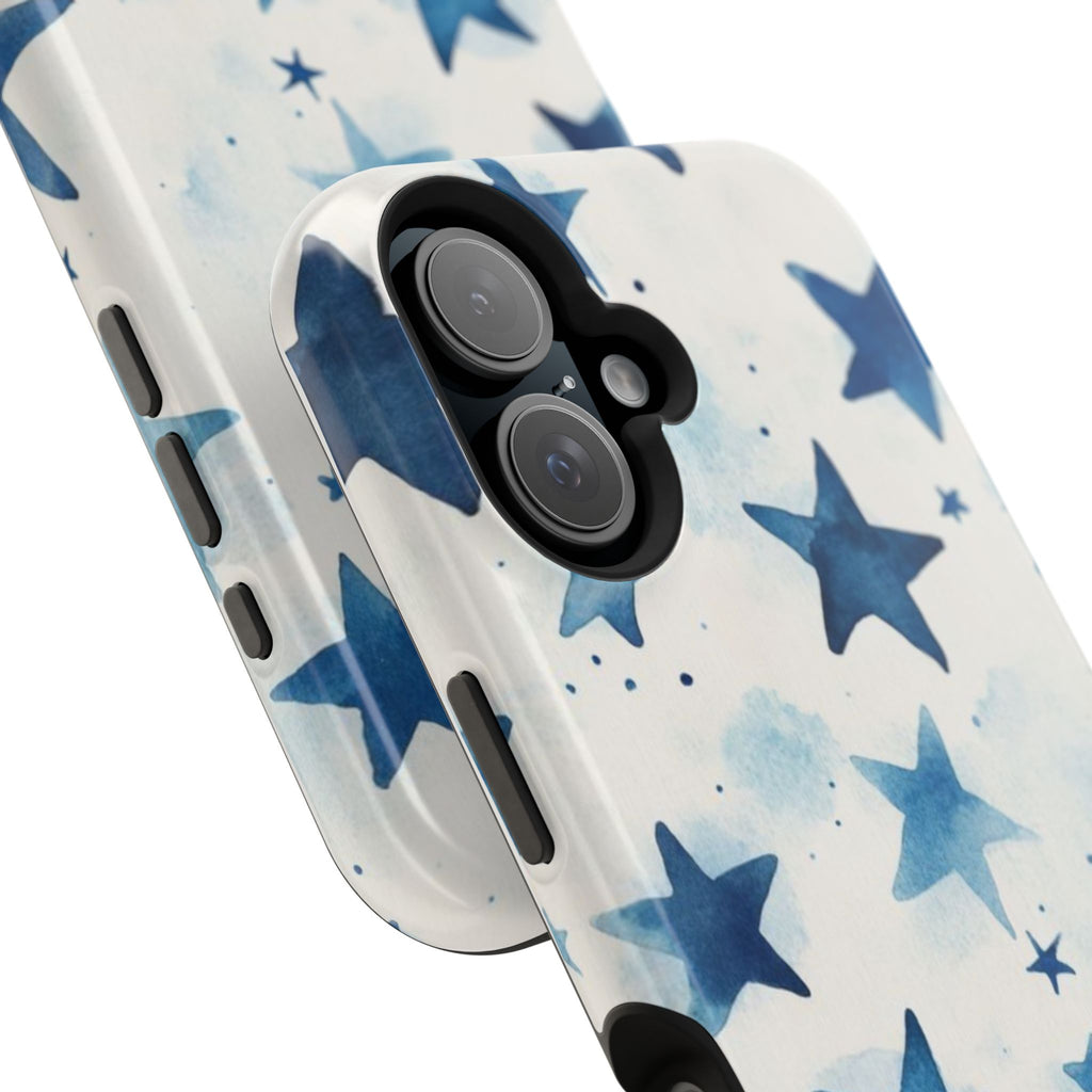 MagSafe Blue Stars iPhone Case