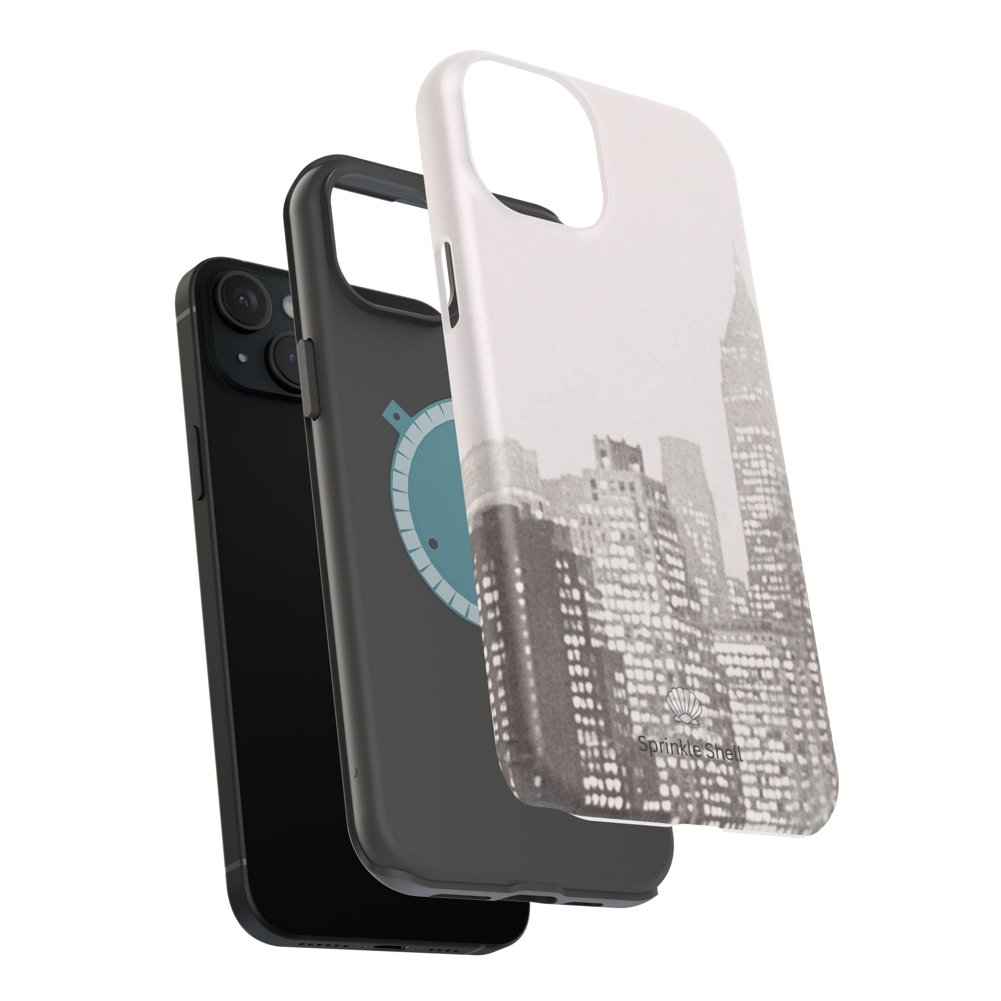 MagSafe city buildings case