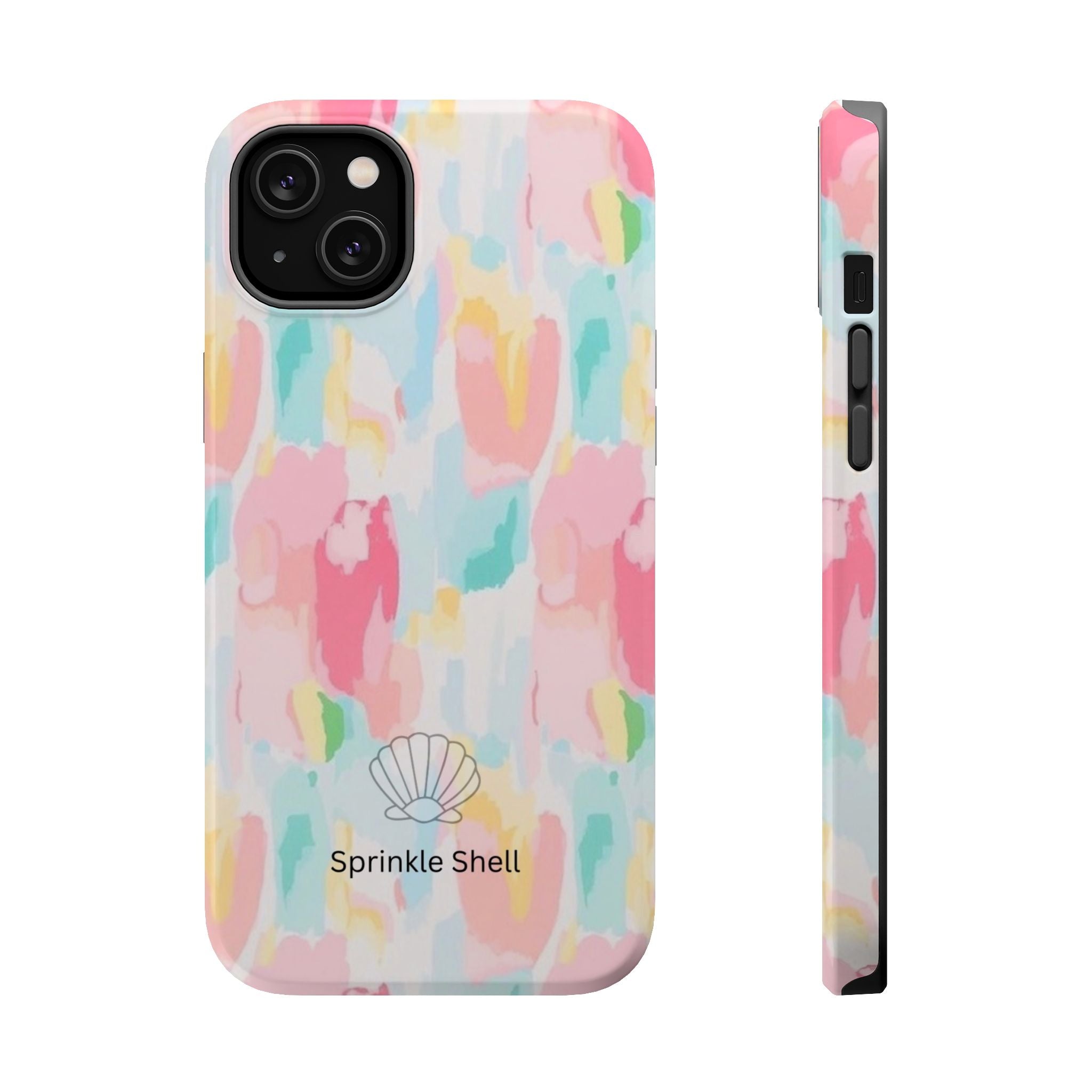 MagSafe cute colorful paint case