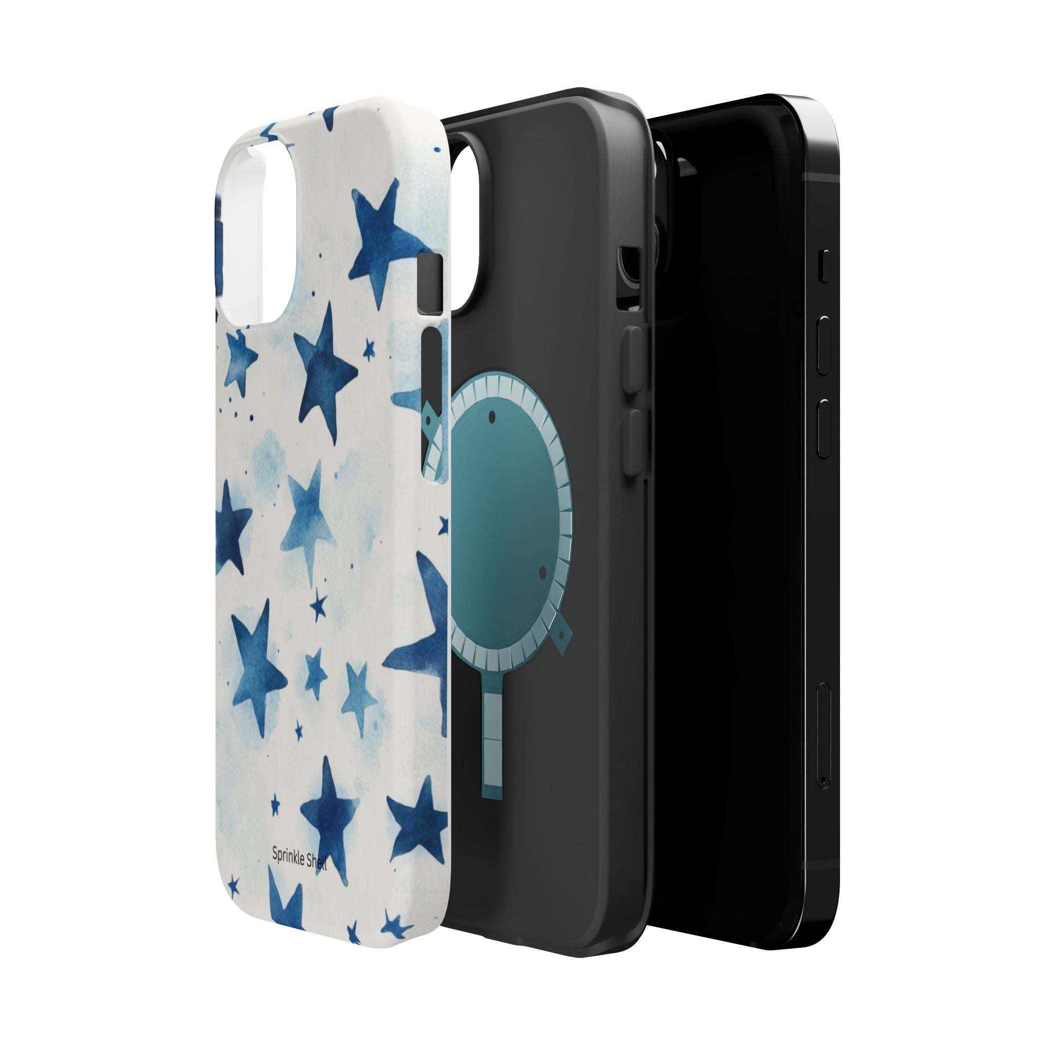 MagSafe Blue Stars iPhone Case