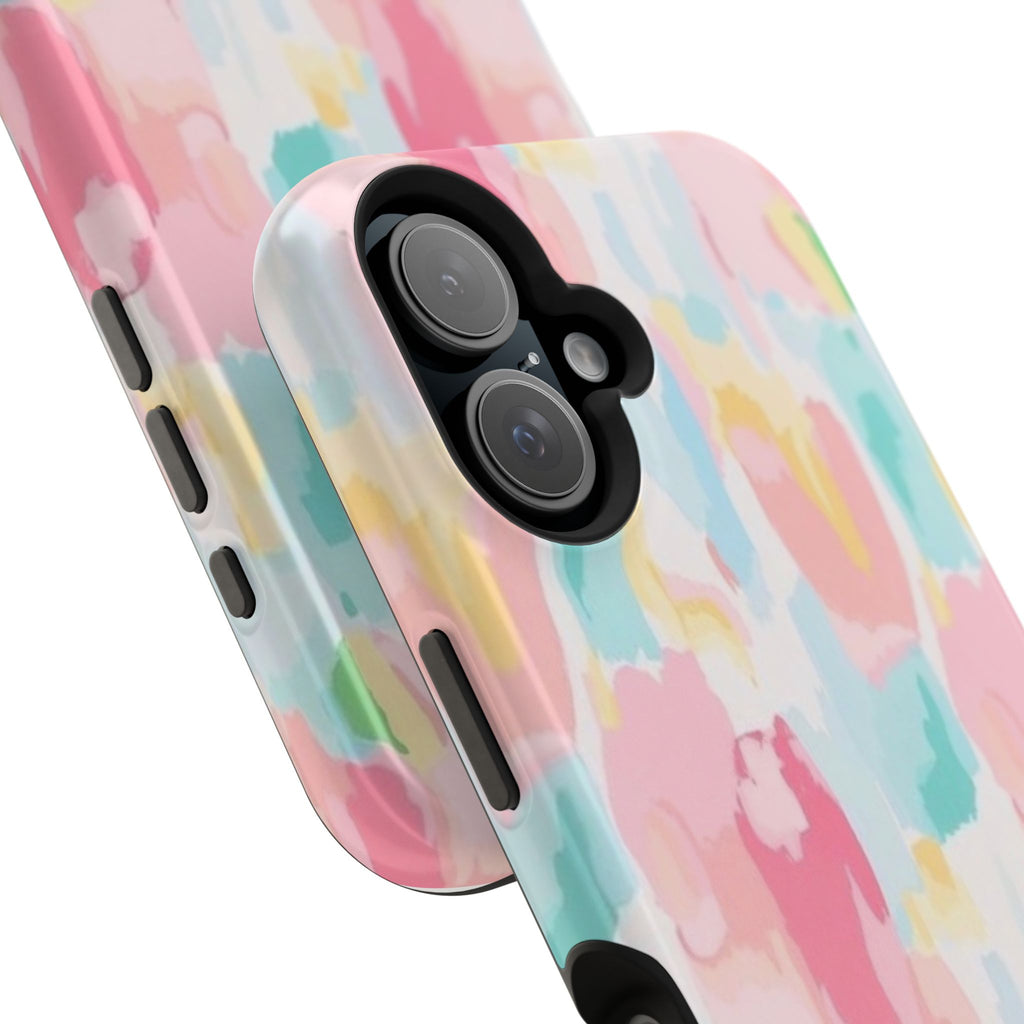 MagSafe cute colorful paint case