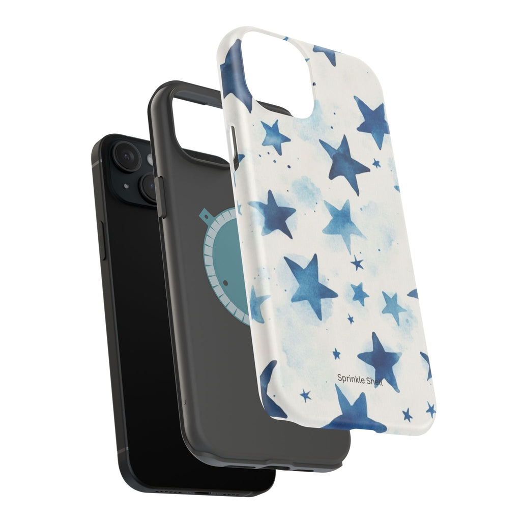 MagSafe Blue Stars iPhone Case