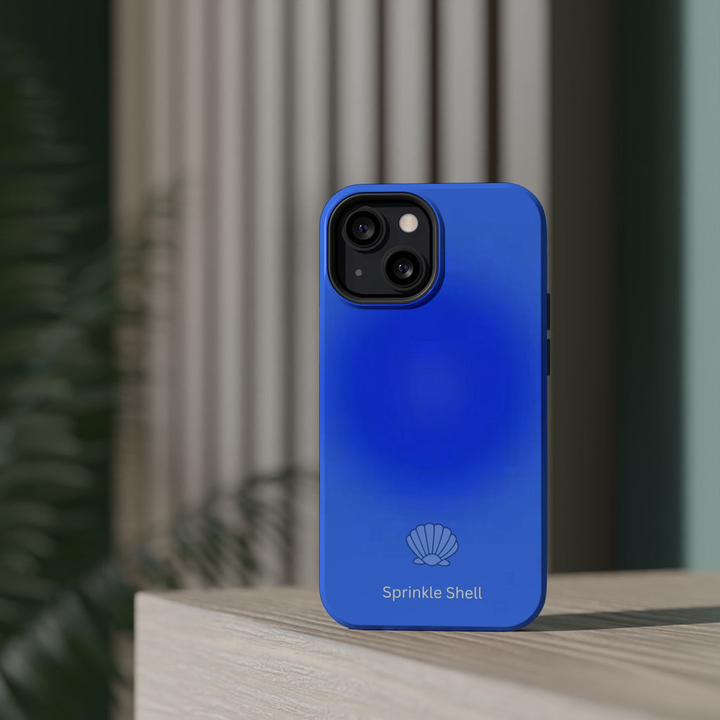 MagSafe blue aura case