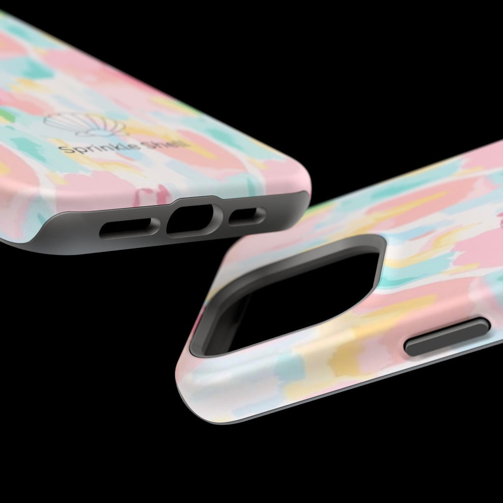 MagSafe cute colorful paint case
