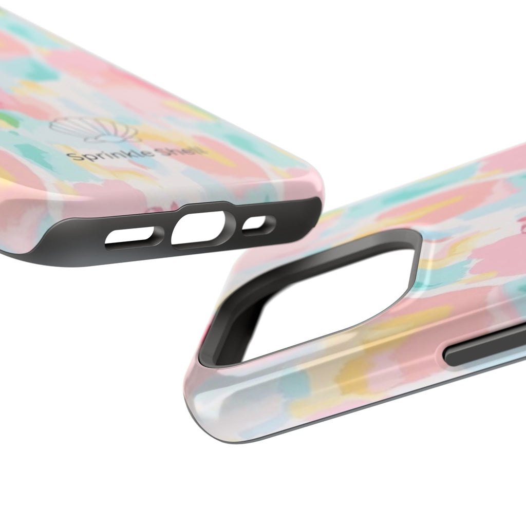 MagSafe cute colorful paint case