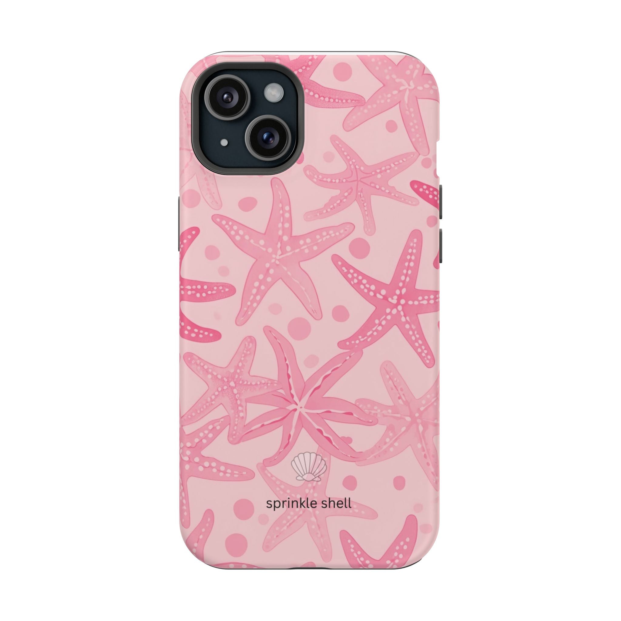 MagSafe Pink Starfish Iphone Case