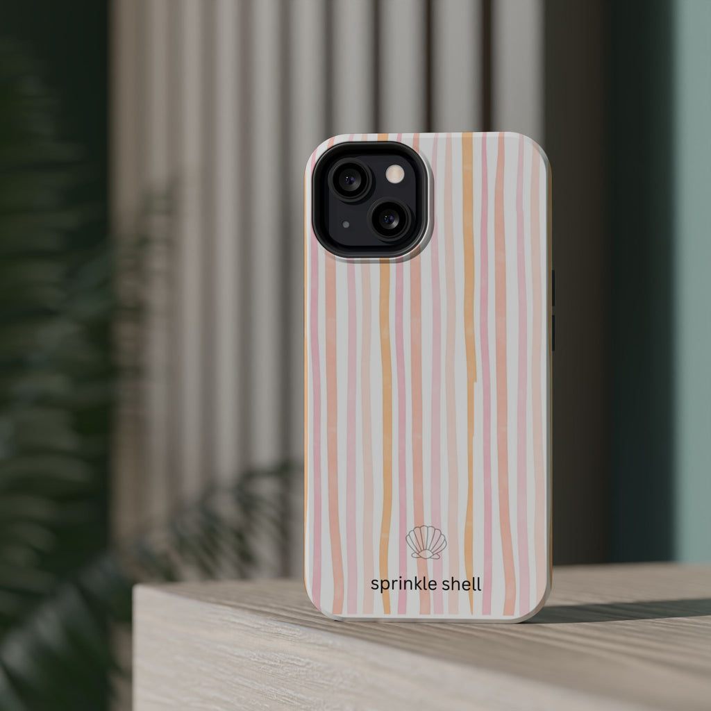 MagSafe Summer Stripes Iphone Case