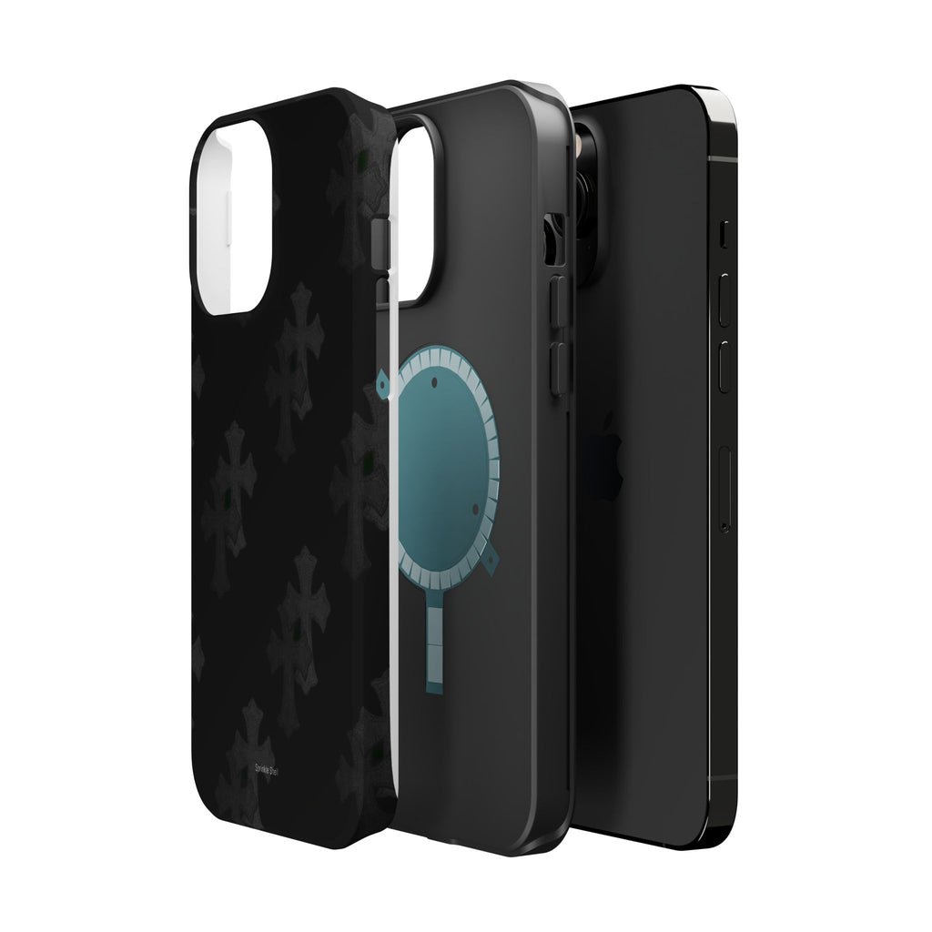 MagSafe black cross case