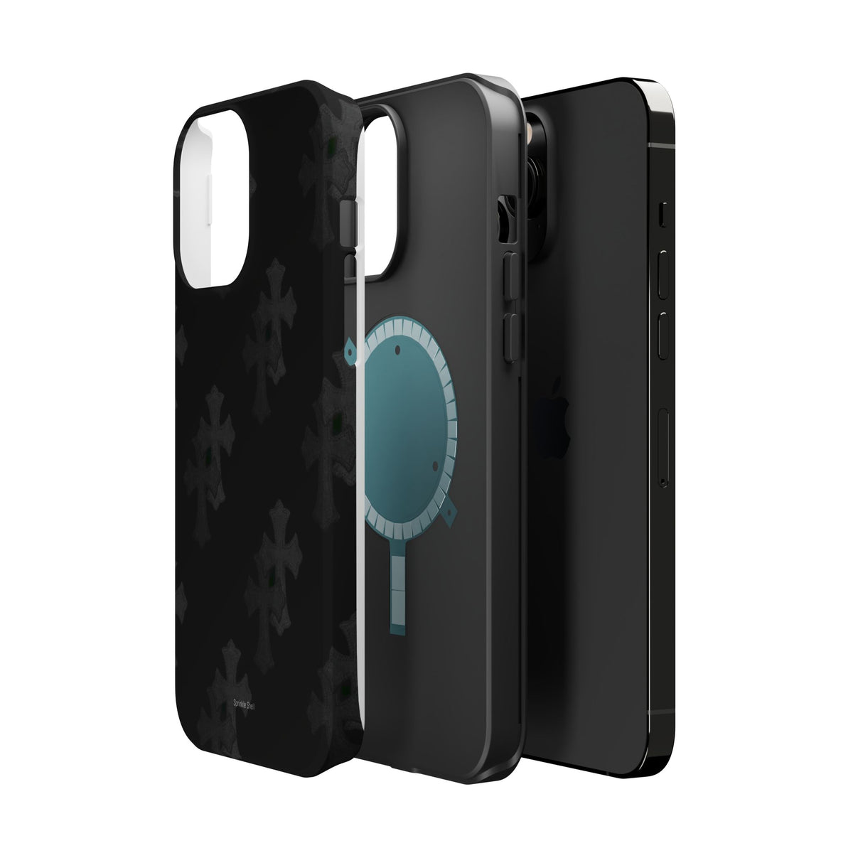 MagSafe black cross case