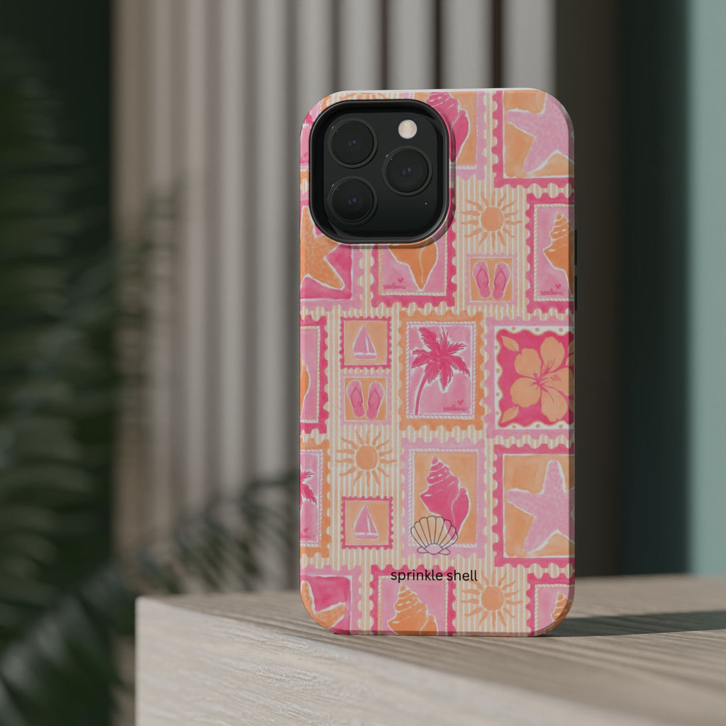 MagSafe Pink Summer Iphone Case
