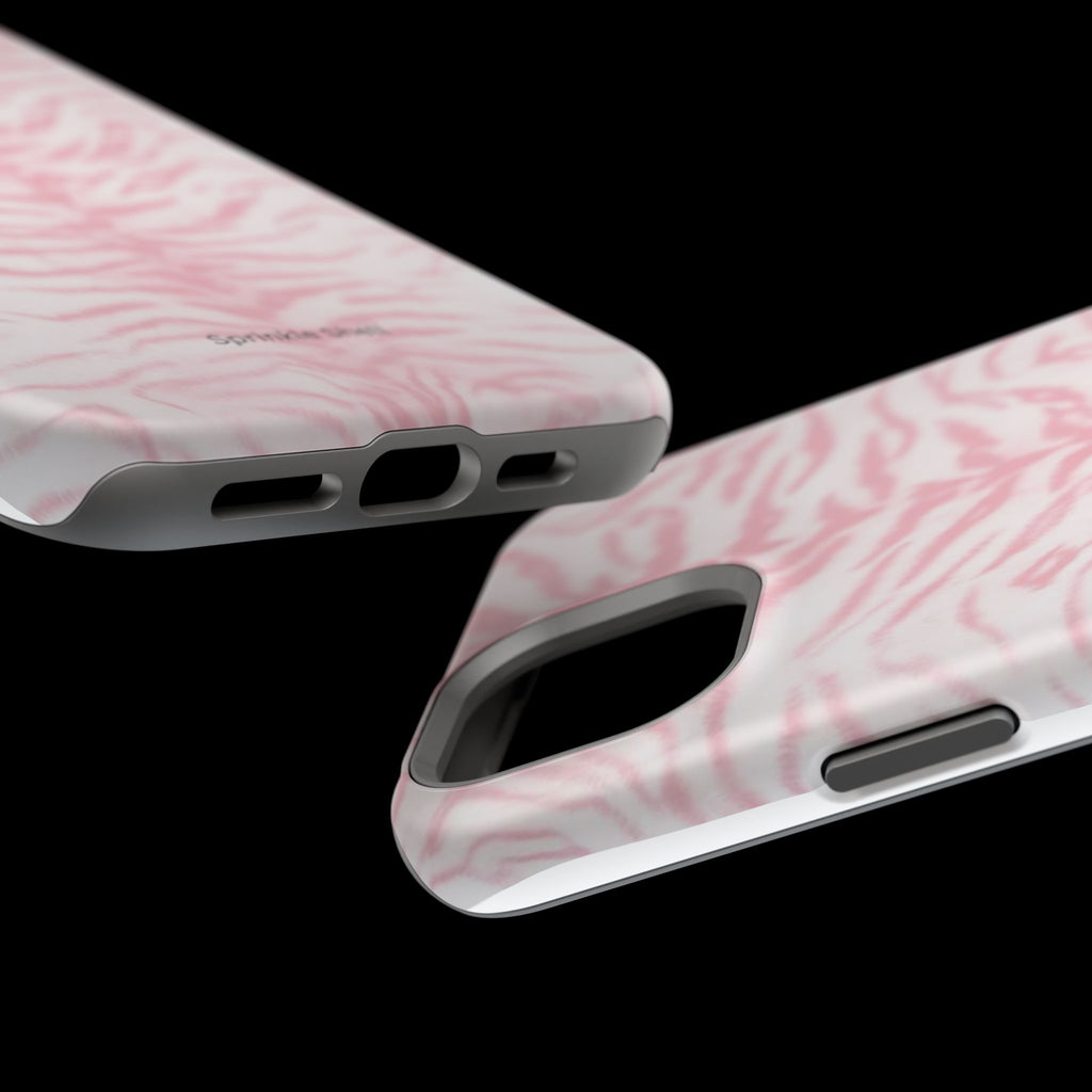 MagSafe Pink Zebra Print Iphone Case