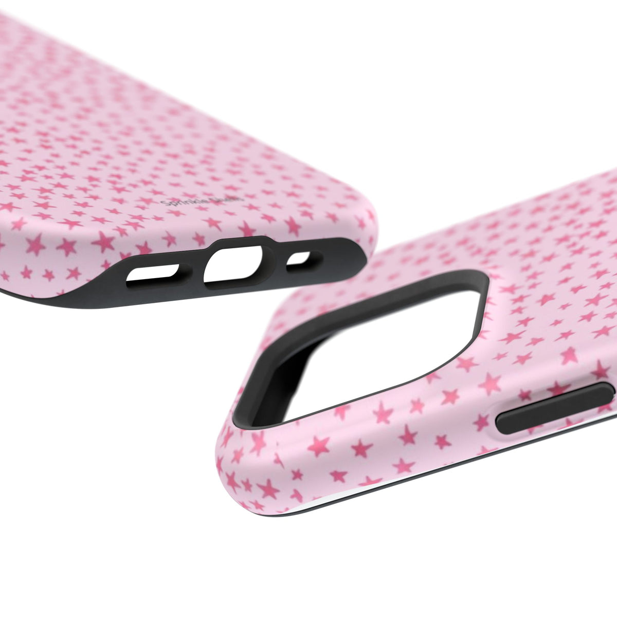 MagSafe mini pink stars case
