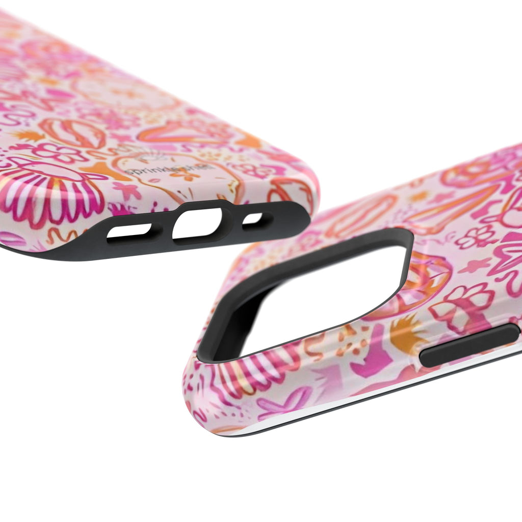 MagSafe Pink Clutter Iphone Case