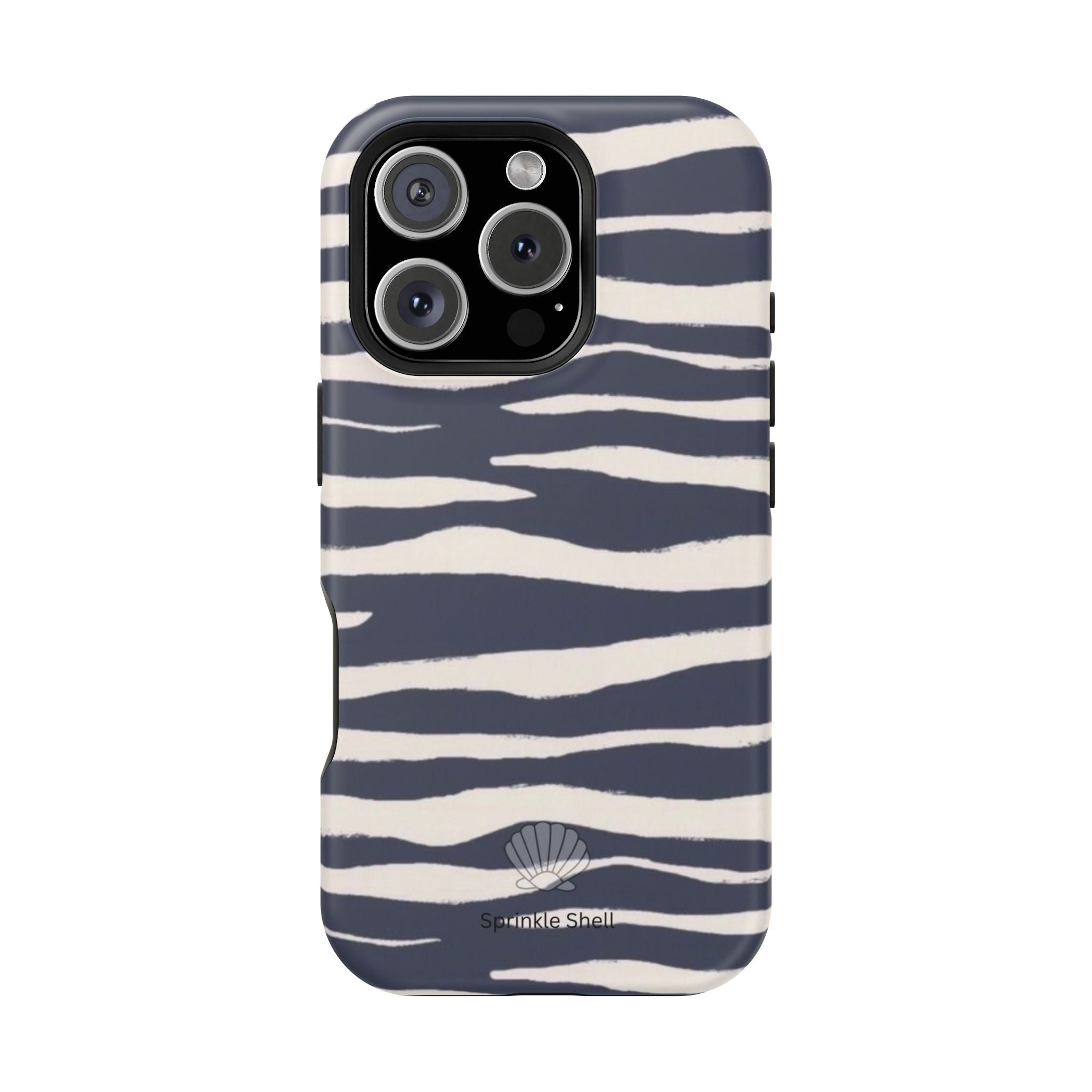 MagSafe Blue zebra print case