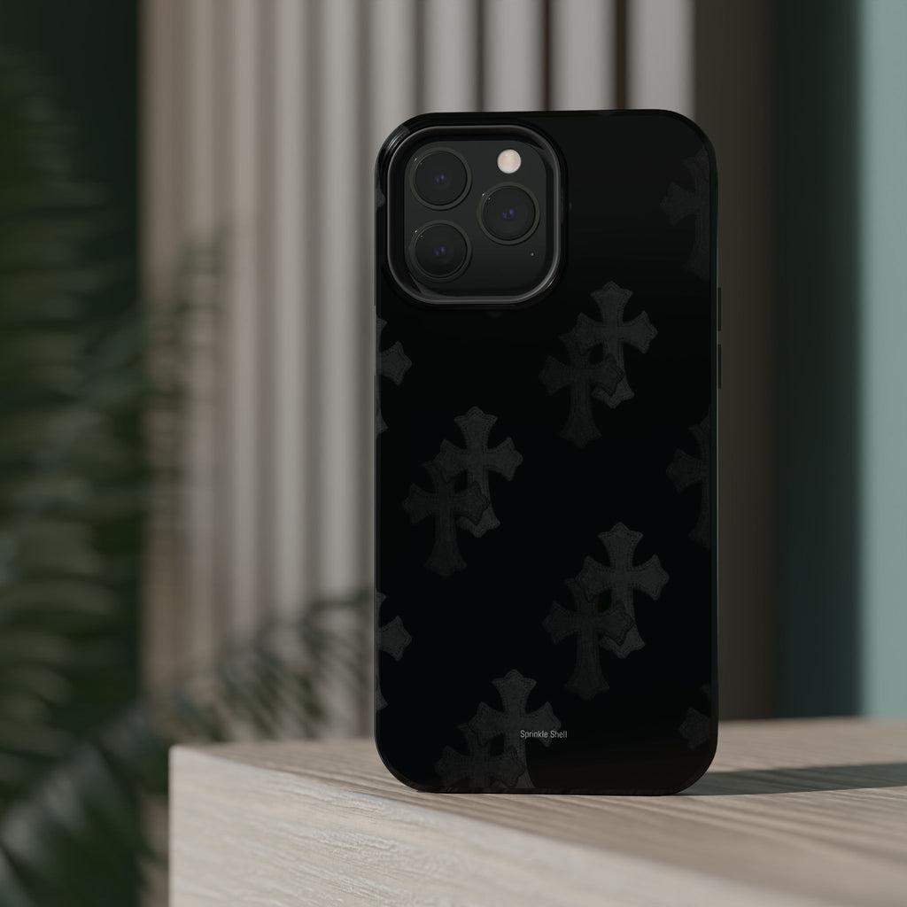 MagSafe black cross case