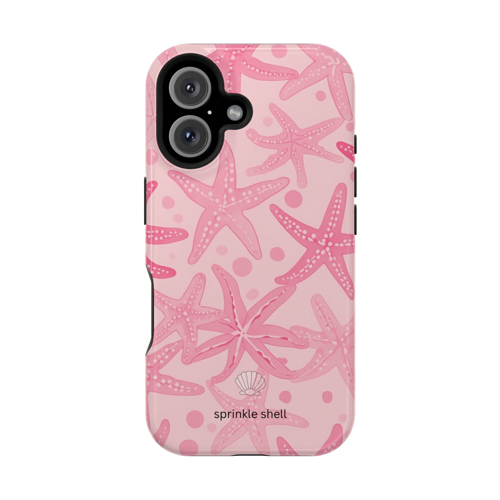 MagSafe Pink Starfish Iphone Case