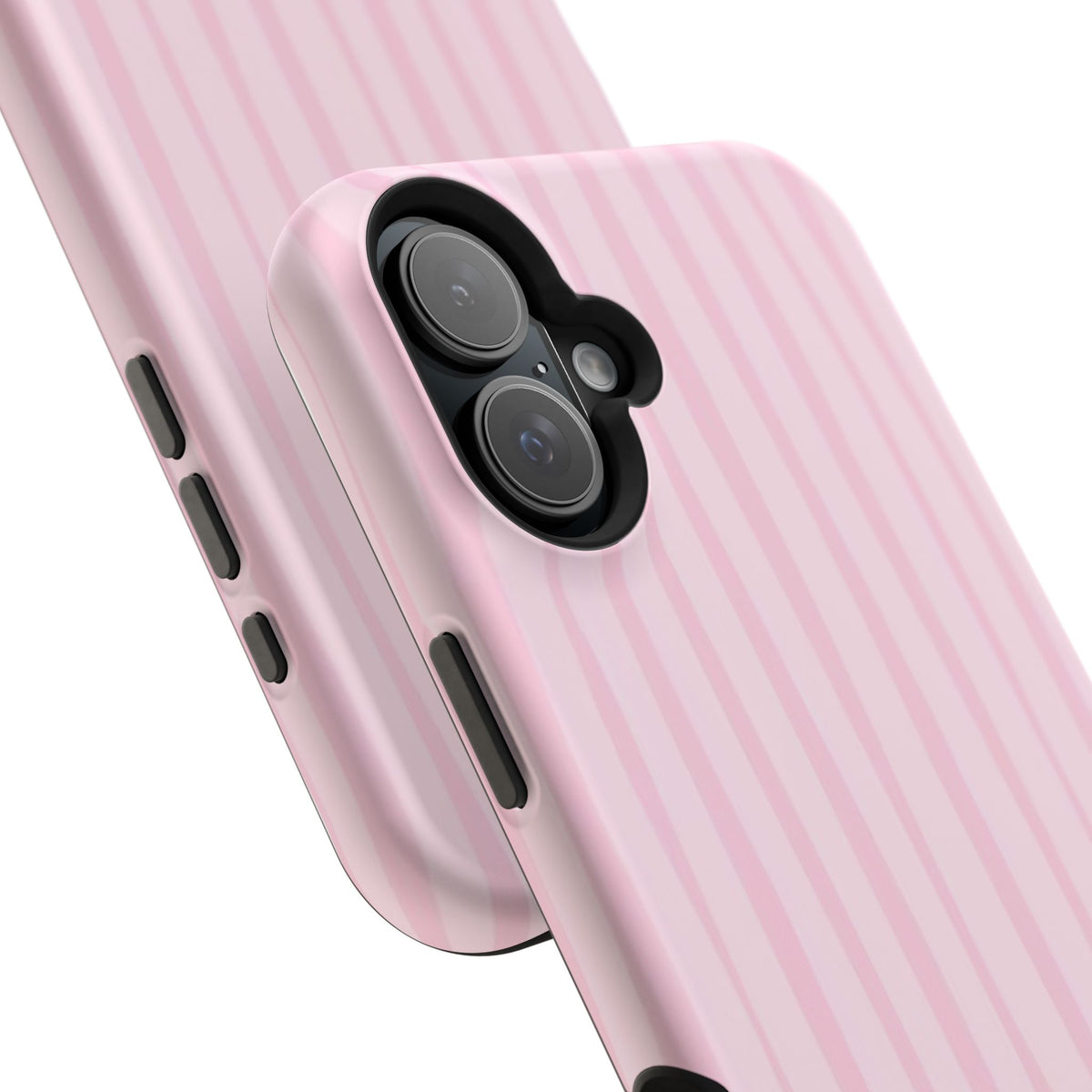 MagSafe pink uneven lines case