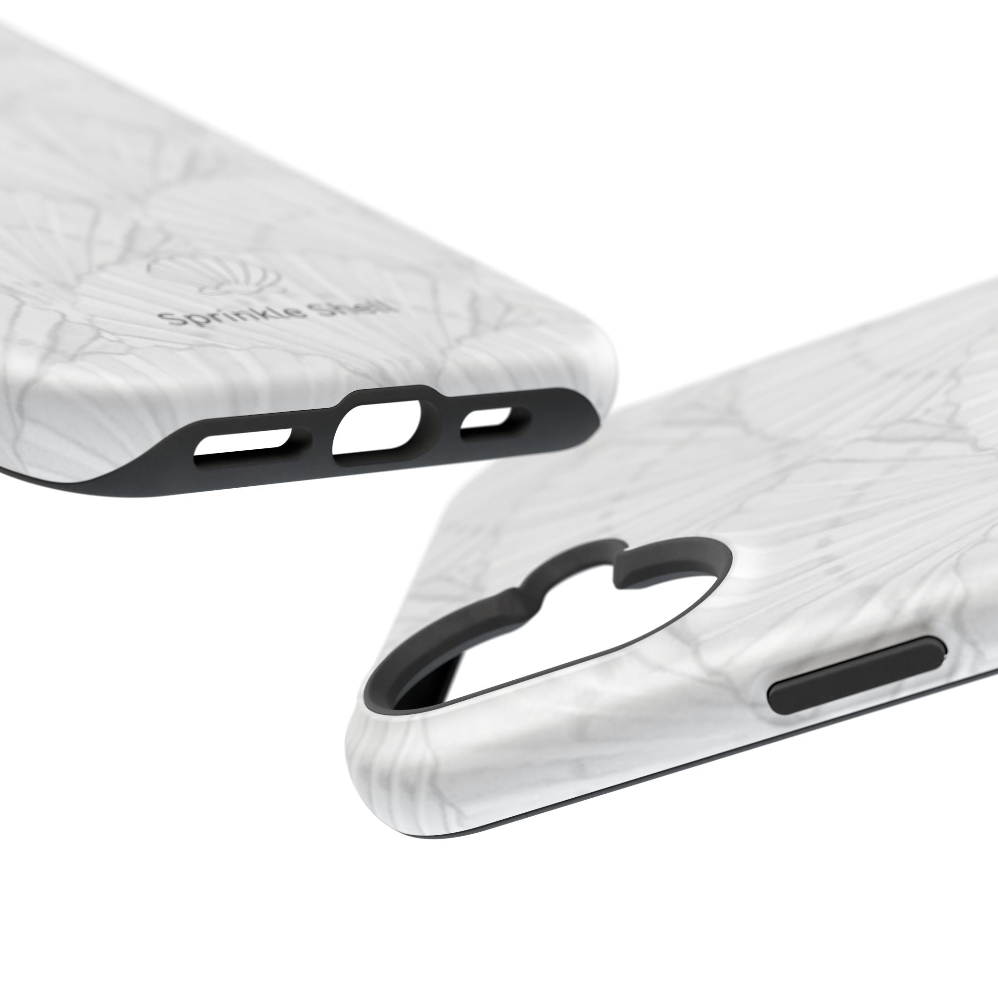 Shell-Pattern Magnetic Impact Phone Case — Protective Modular iPhone Cover