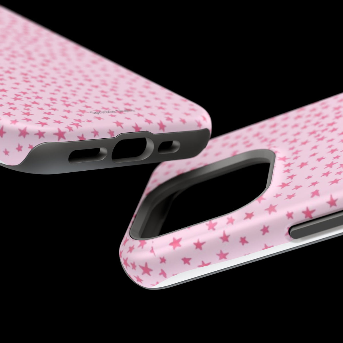 MagSafe mini pink stars case