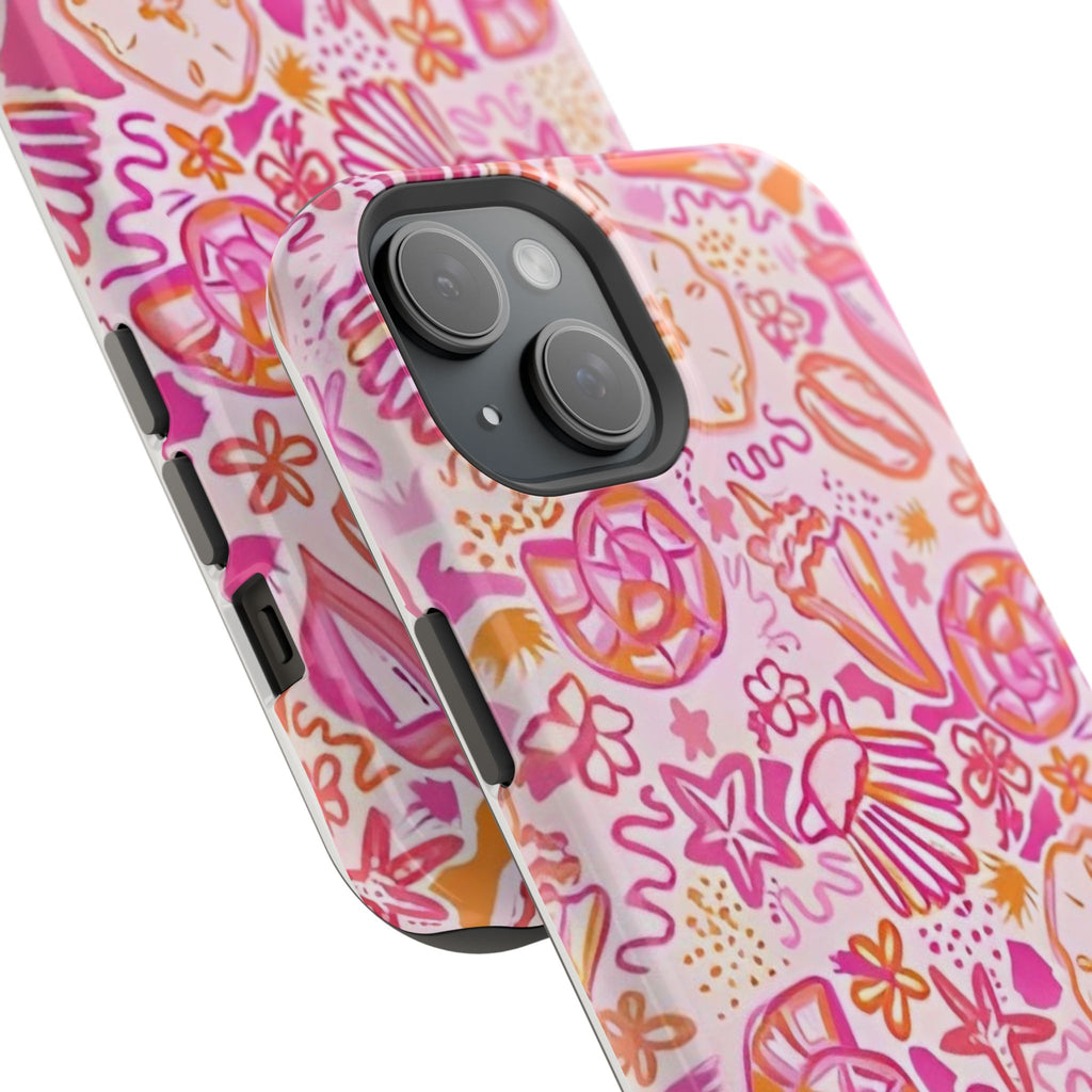 MagSafe Pink Clutter Iphone Case