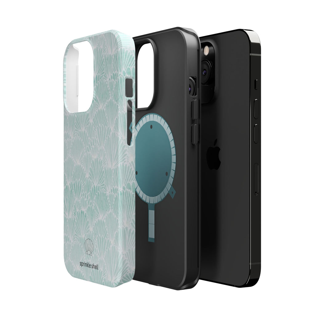 MagSafe Teal Shell Iphone case