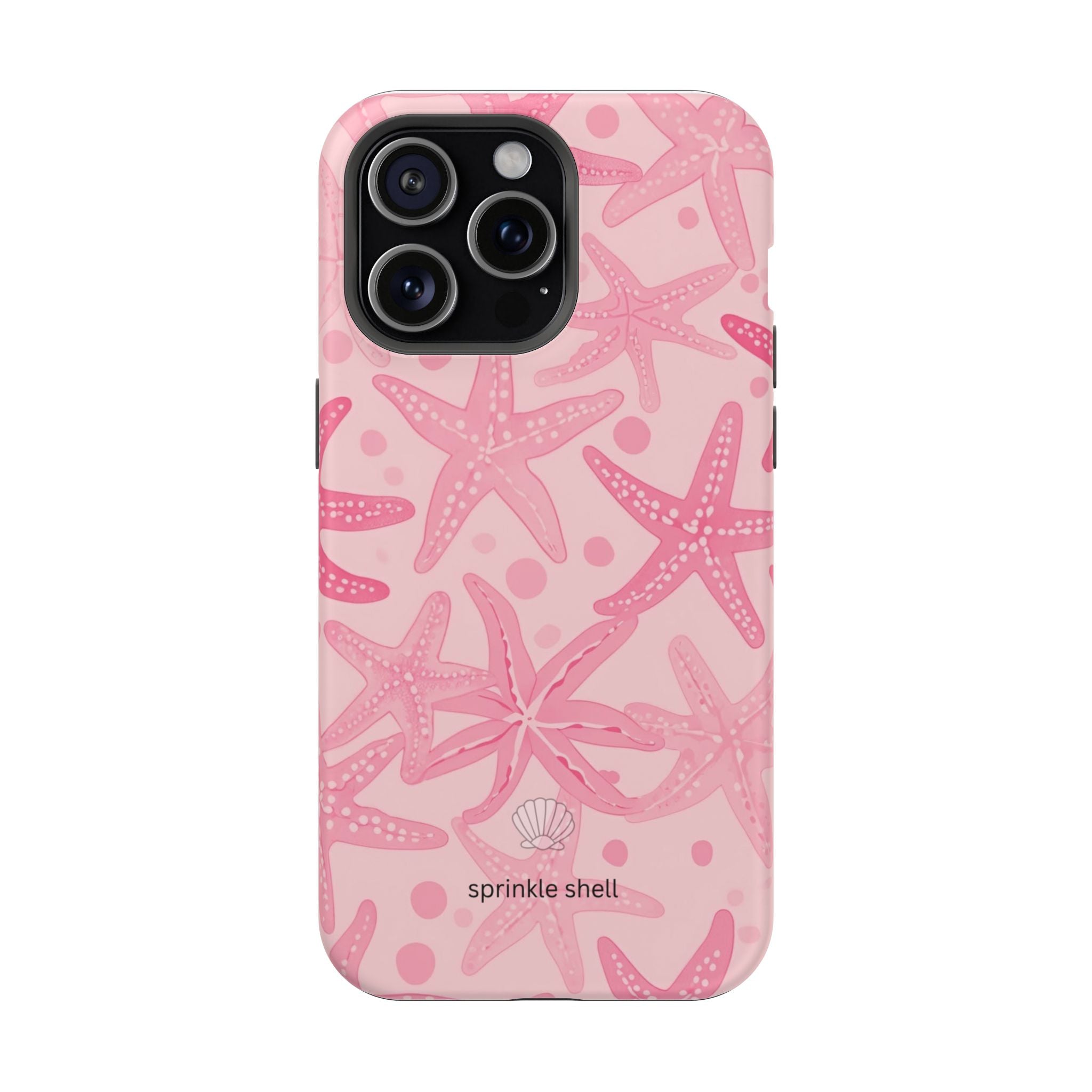 MagSafe Pink Starfish Iphone Case