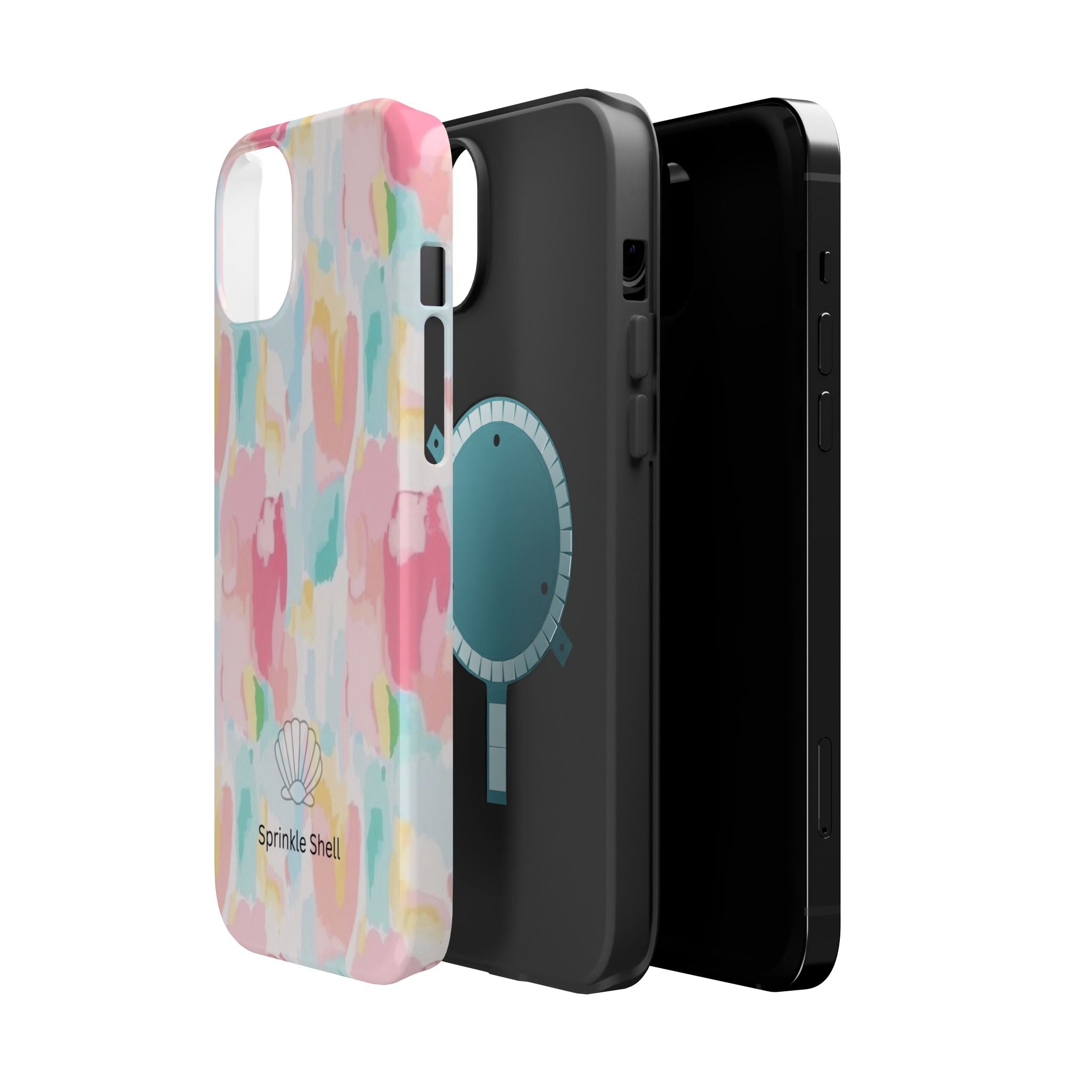 MagSafe cute colorful paint case