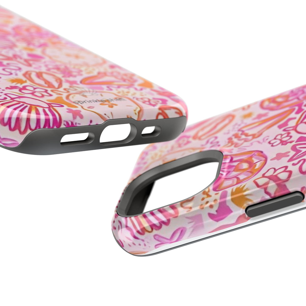 MagSafe Pink Clutter Iphone Case