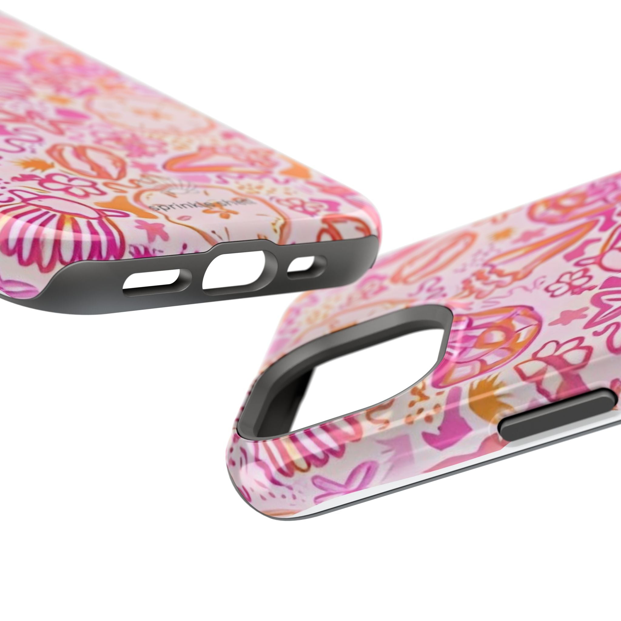 MagSafe Pink Clutter Iphone Case