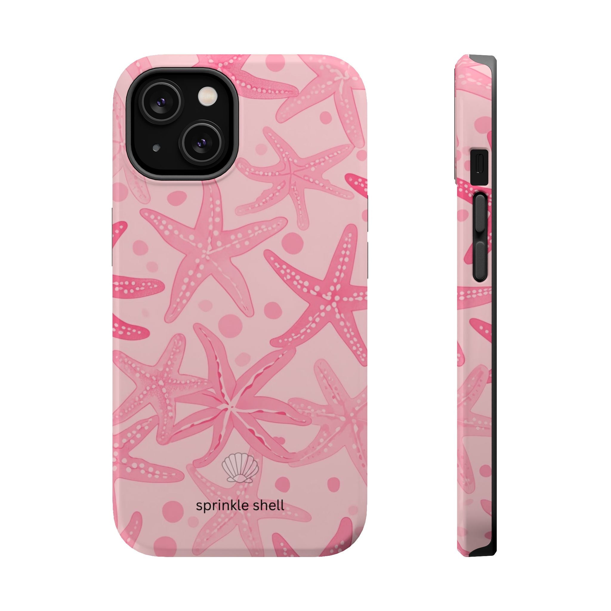 MagSafe Pink Starfish Iphone Case