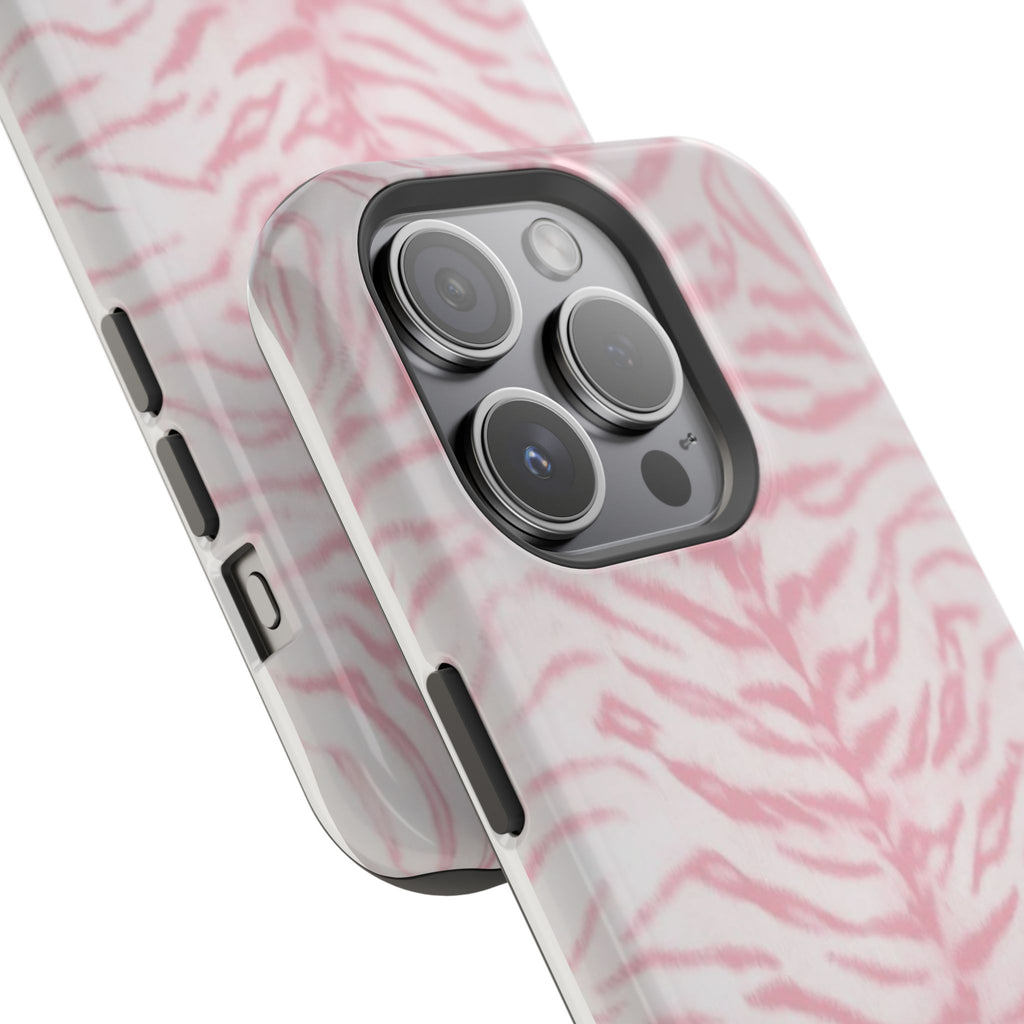 MagSafe Pink Zebra Print Iphone Case