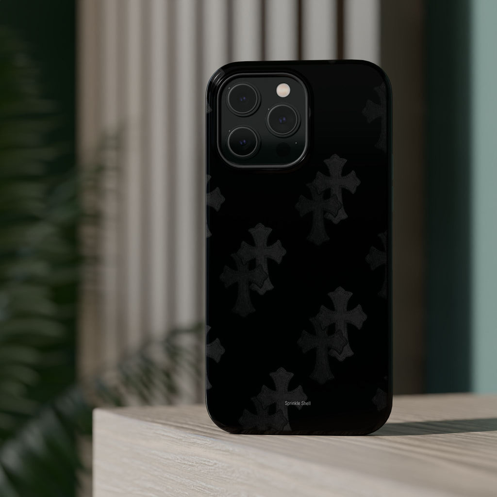 MagSafe black cross case