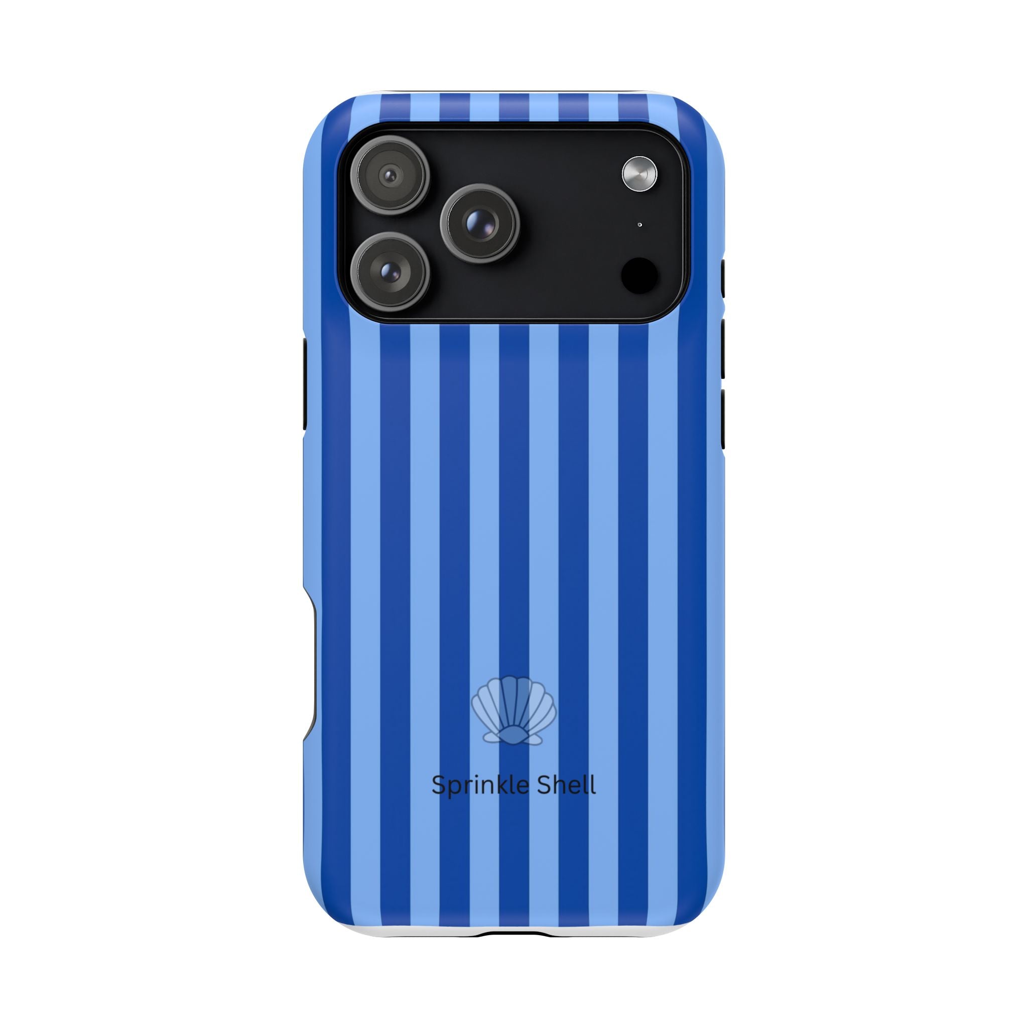 MagSafe blue striped case