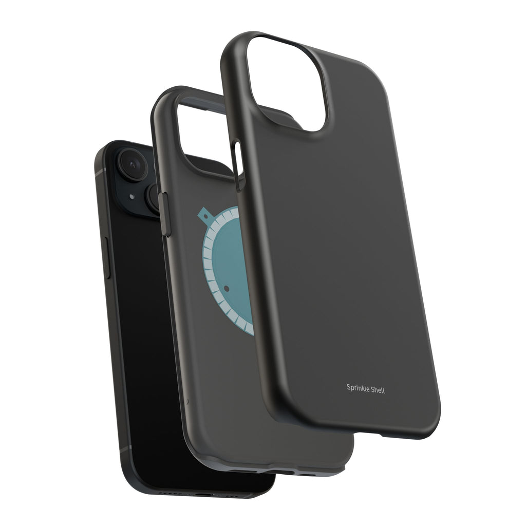 MagSafe Plain Black Iphone Case