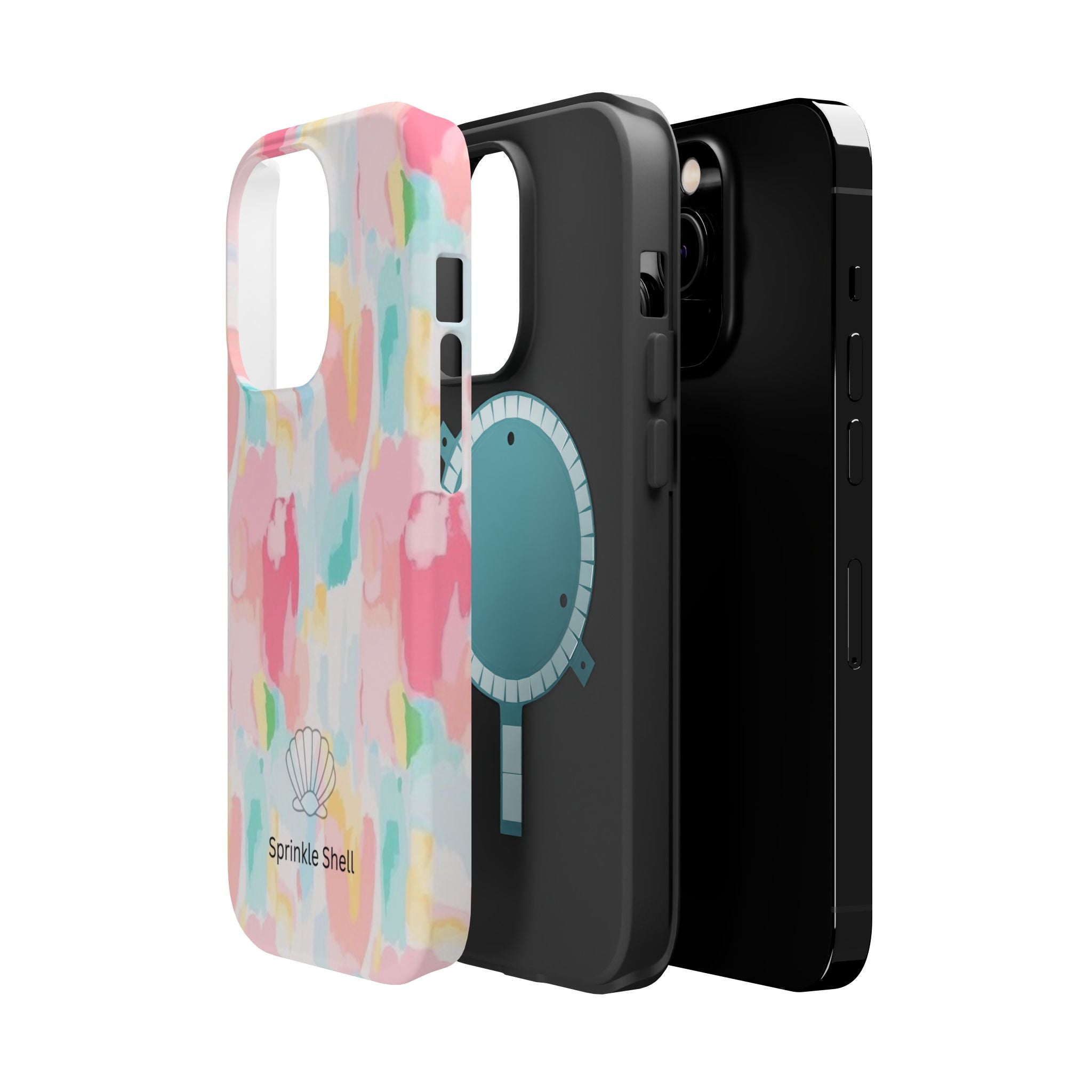 MagSafe cute colorful paint case