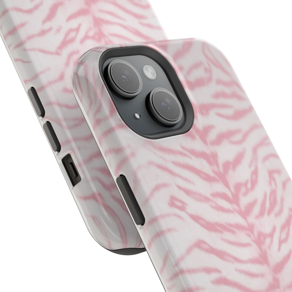 MagSafe Pink Zebra Print Iphone Case