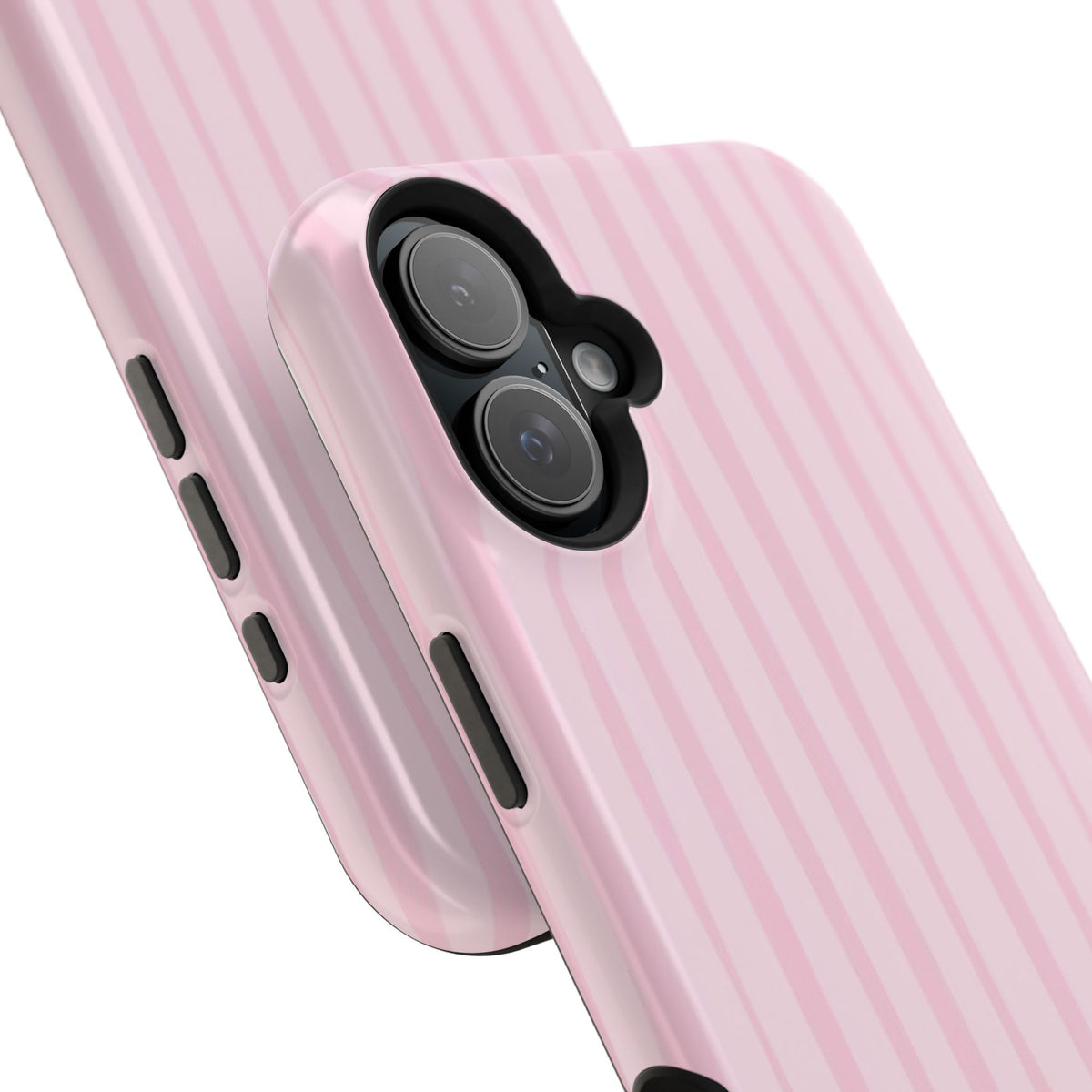 MagSafe pink uneven lines case